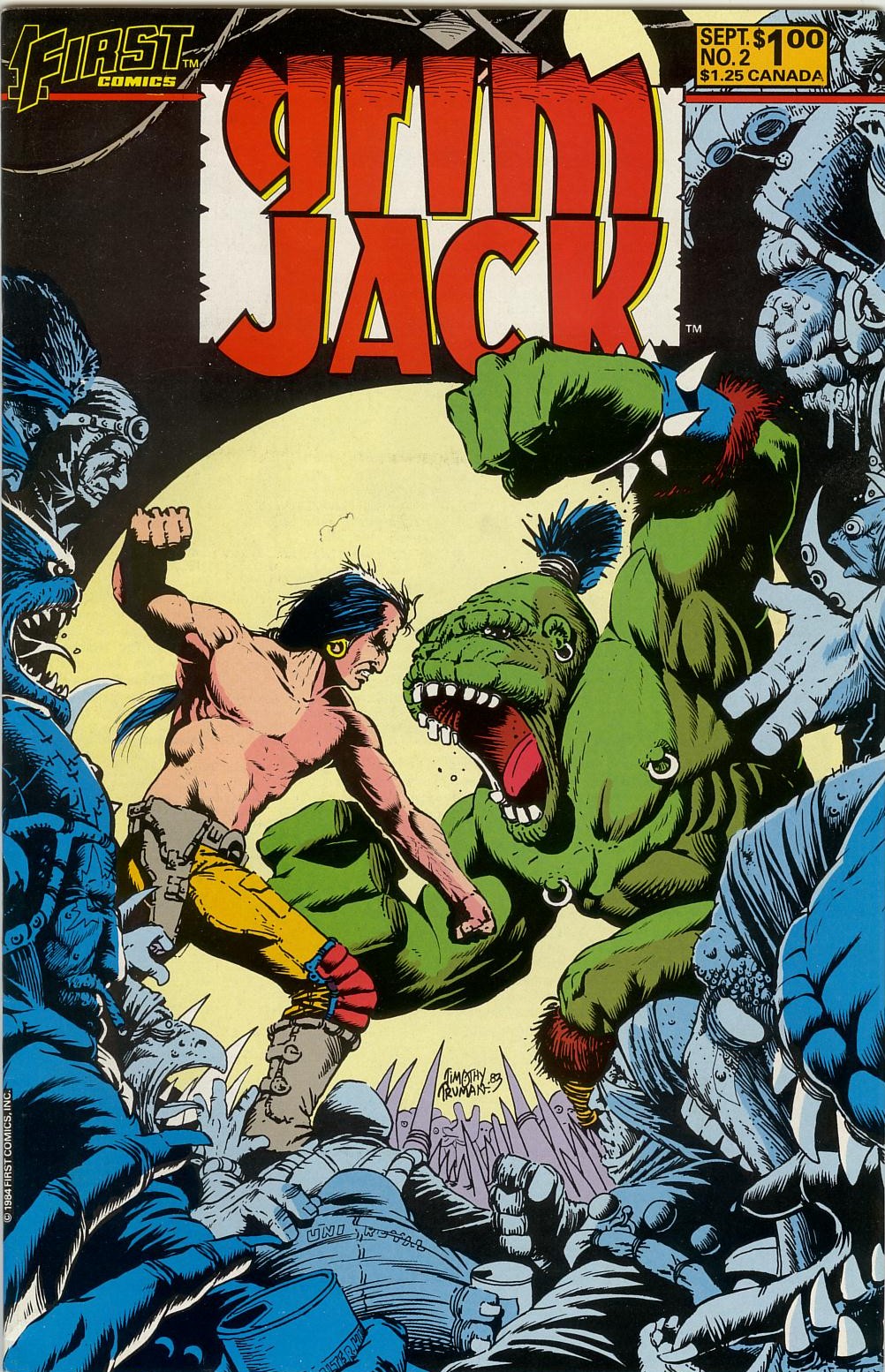 Read online Grimjack comic -  Issue #2 - 1