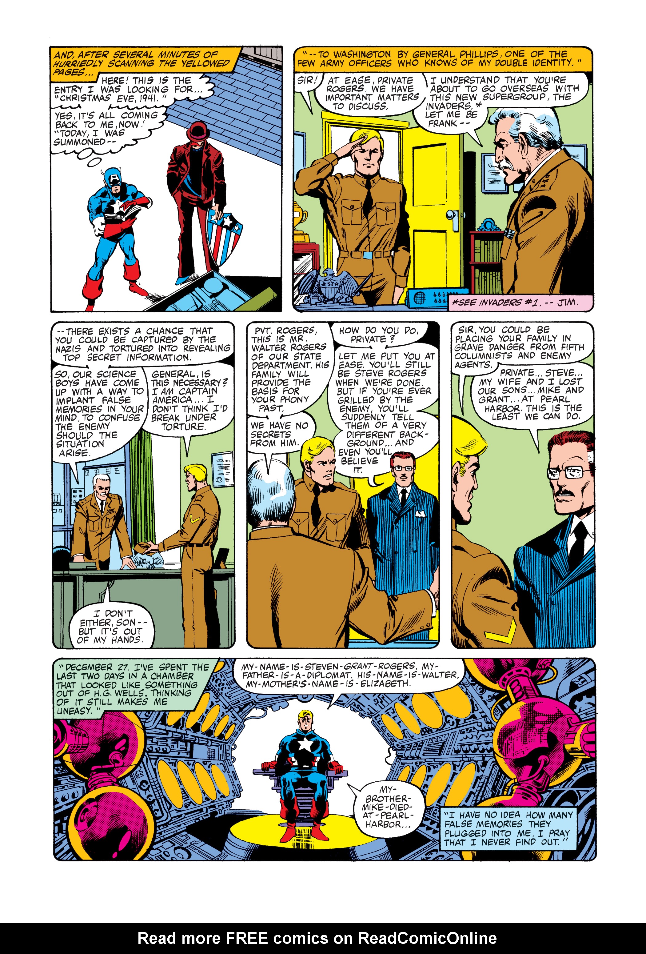 Read online Marvel Masterworks: Captain America comic -  Issue # TPB 14 (Part 1) - 19