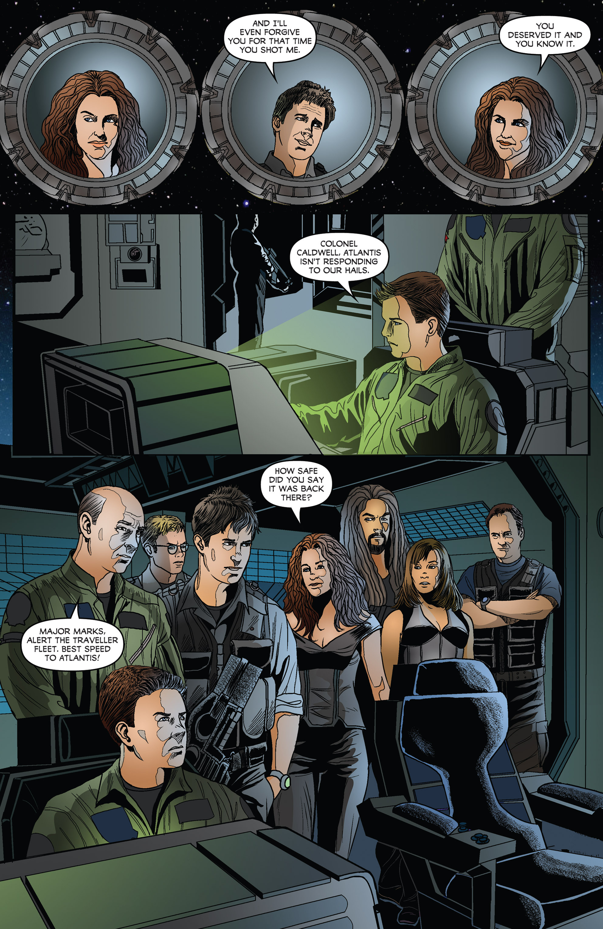 Read online Stargate Atlantis: Gateways comic -  Issue #2 - 21