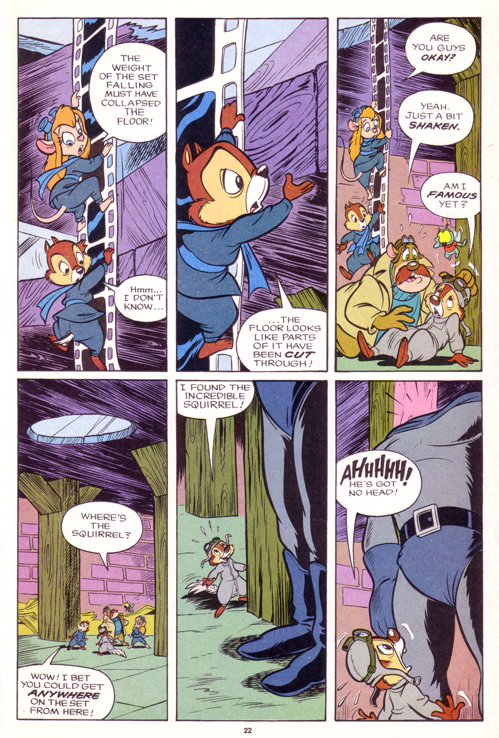 Read online Disney's Chip 'N Dale Rescue Rangers comic -  Issue #10 - 30