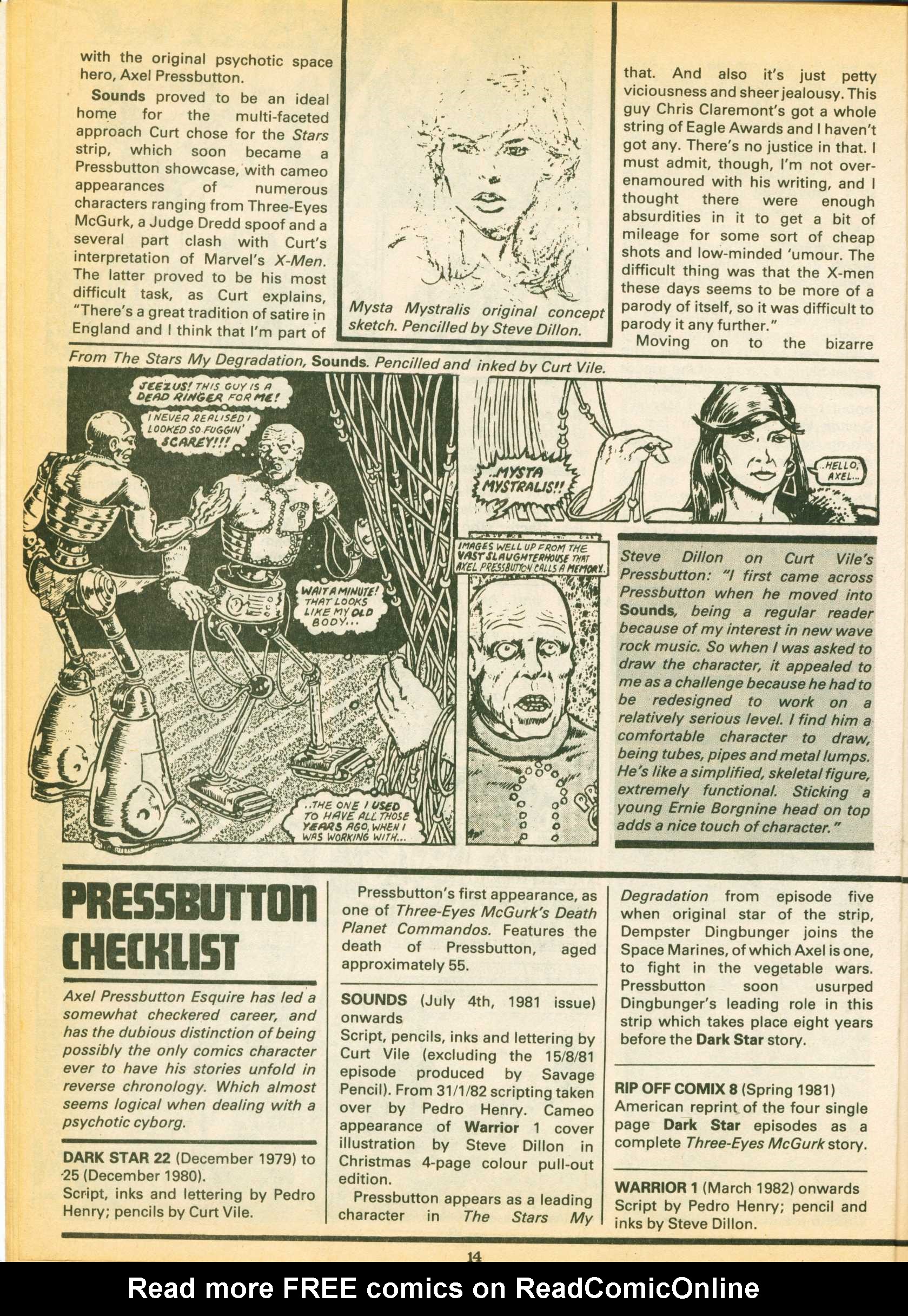 Read online Warrior comic -  Issue #2 - 14