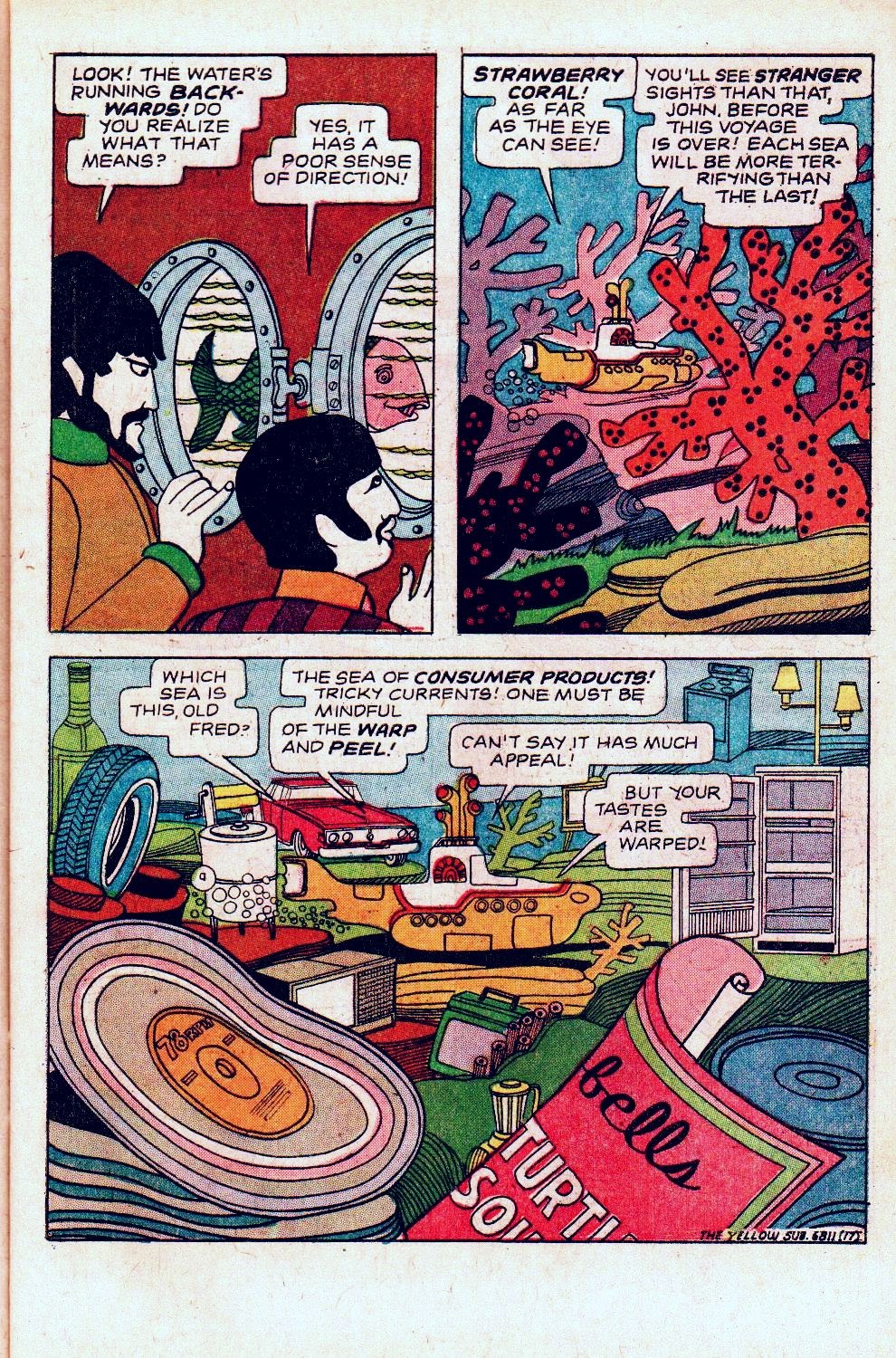 Read online Beatles: Yellow Submarine comic -  Issue # Full - 19