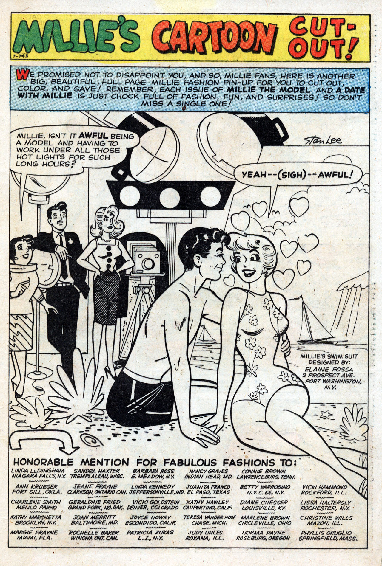 Read online Millie the Model comic -  Issue #97 - 13