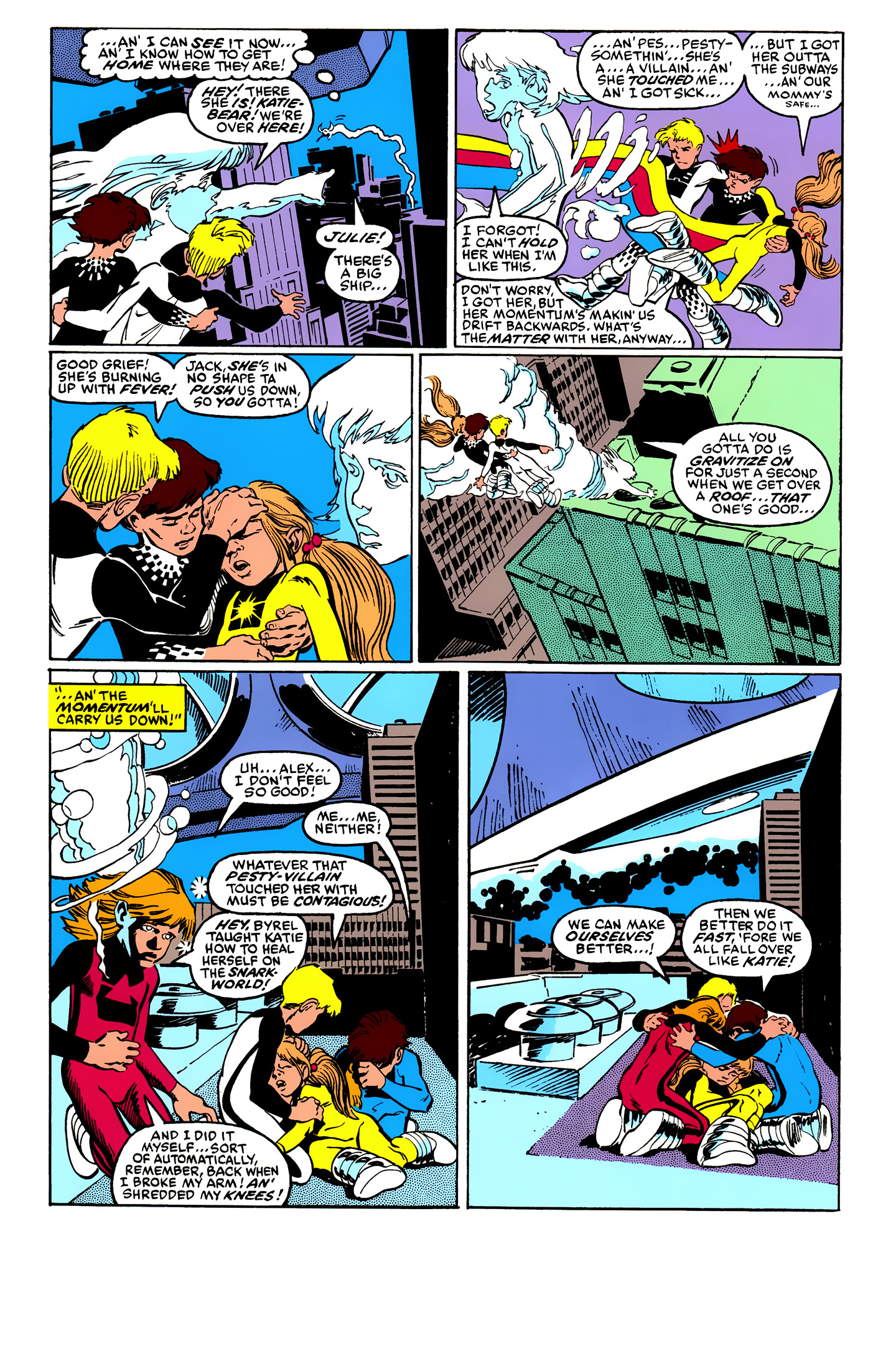 Read online Power Pack (1984) comic -  Issue #35 - 12