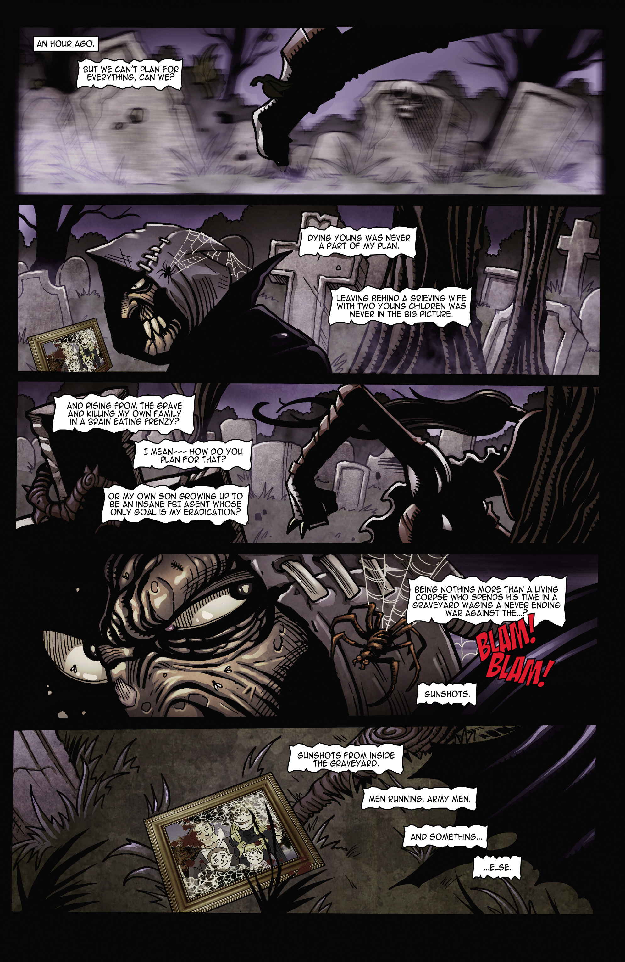 Read online The Living Corpse: Exhumed comic -  Issue #4 - 5