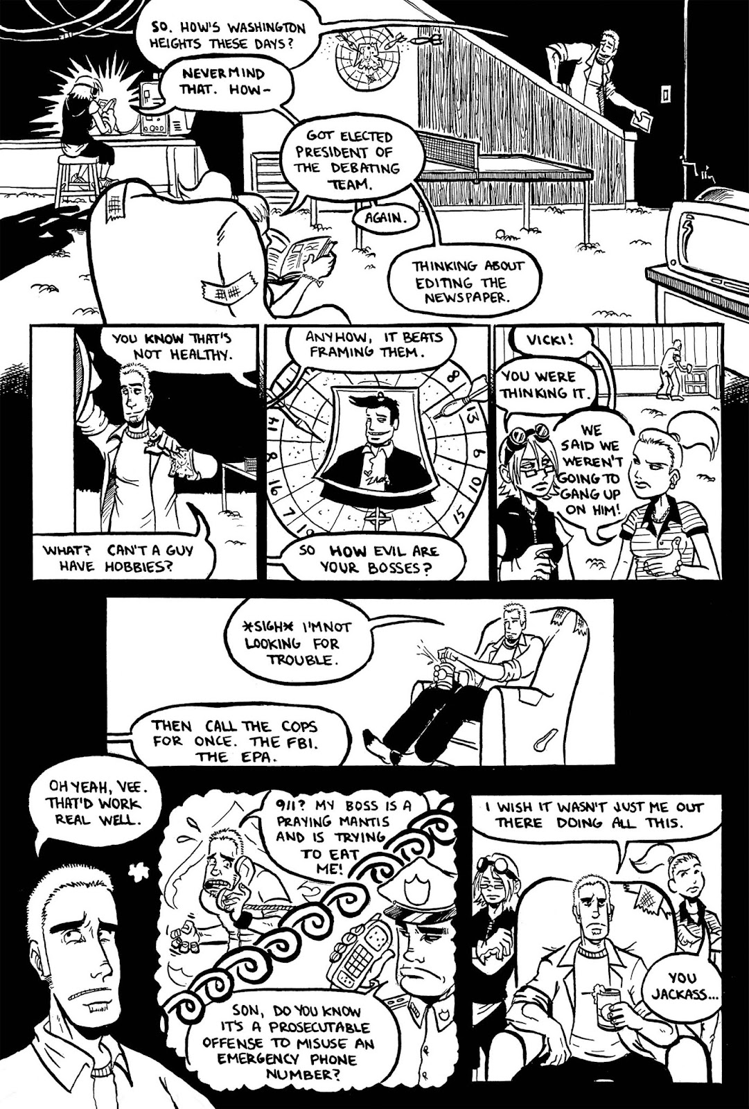 Freelance Blues issue TPB - Page 21