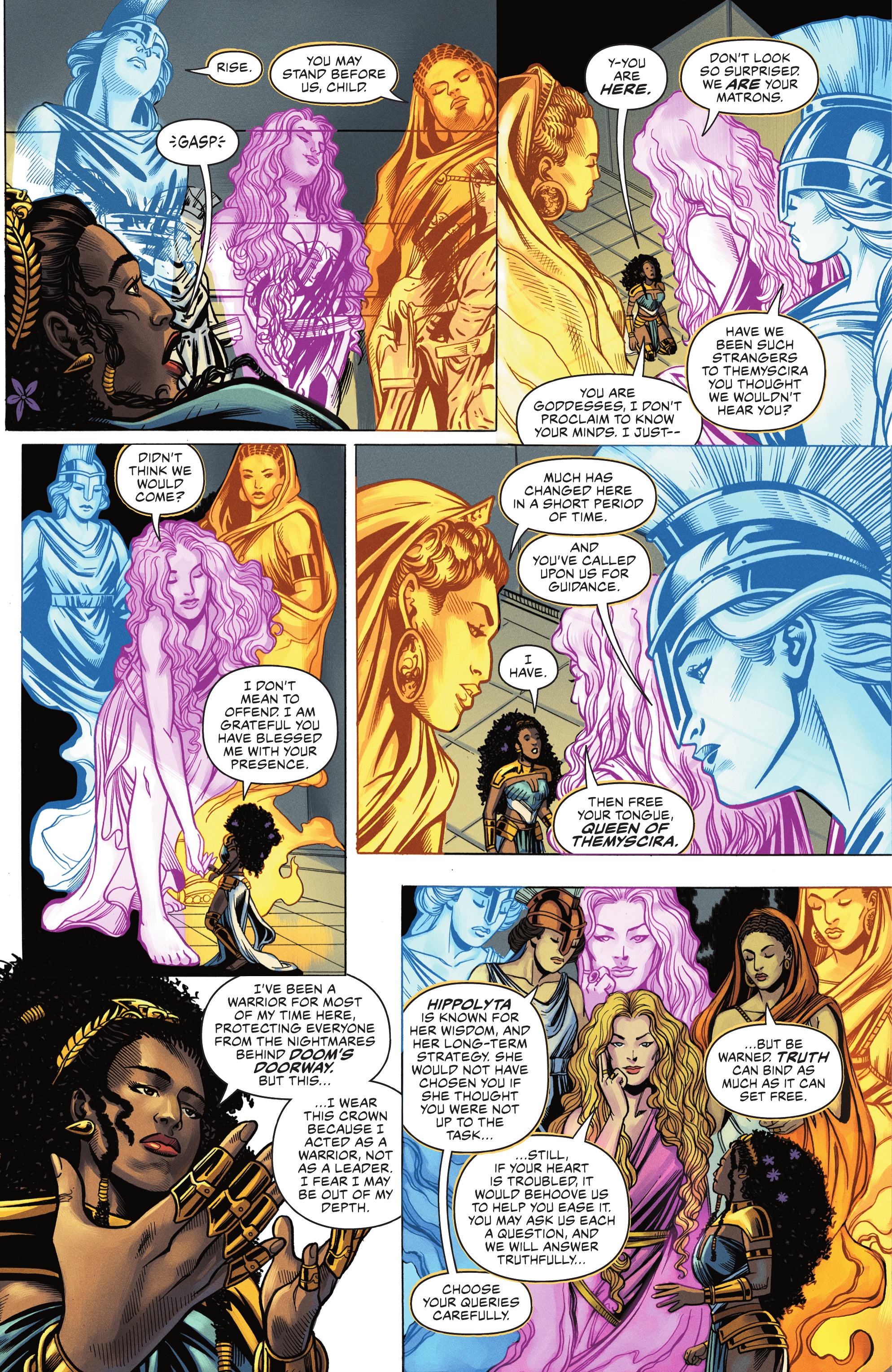 Read online Nubia & the Amazons comic -  Issue #2 - 4