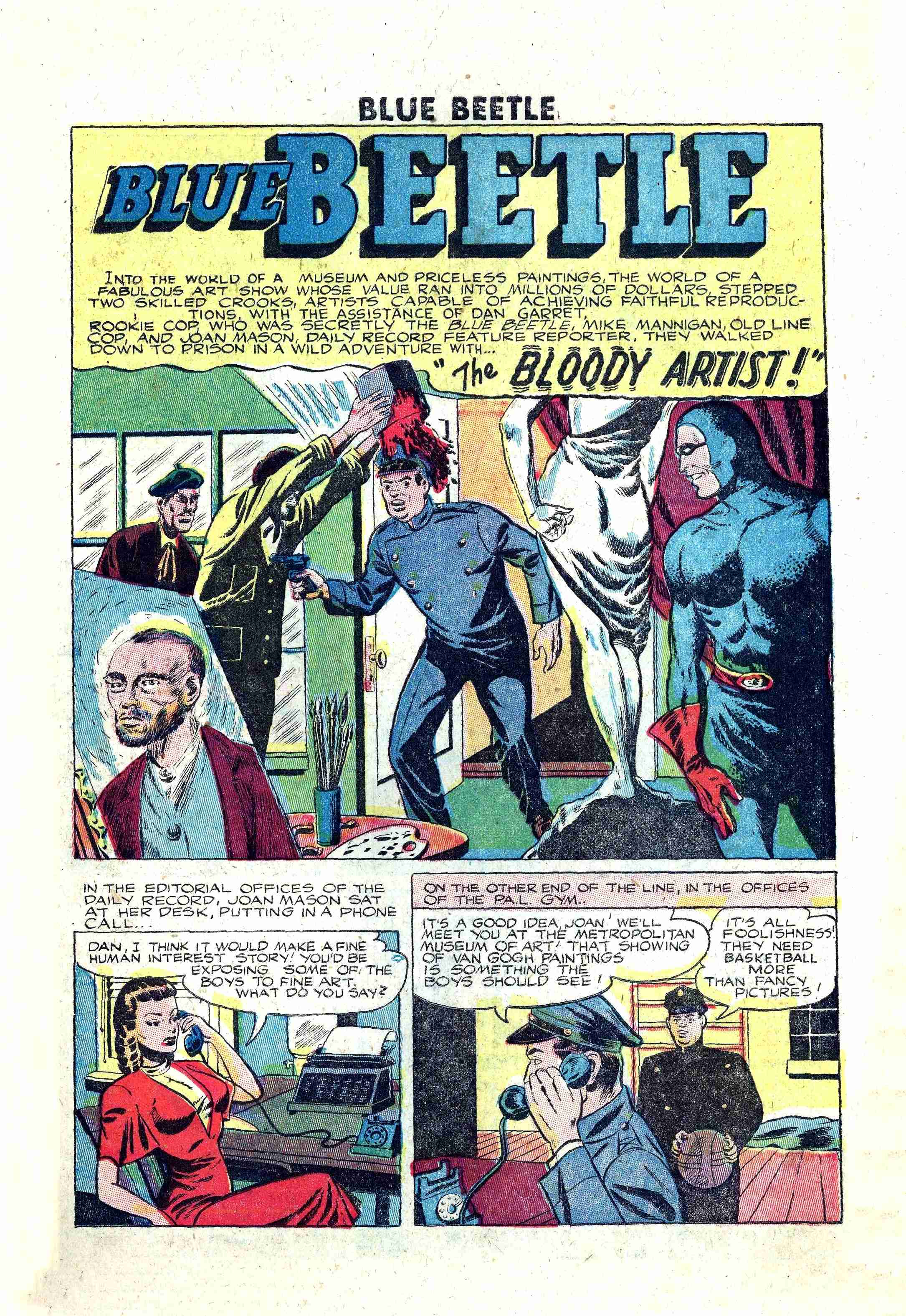 Read online The Blue Beetle comic -  Issue #60 - 23