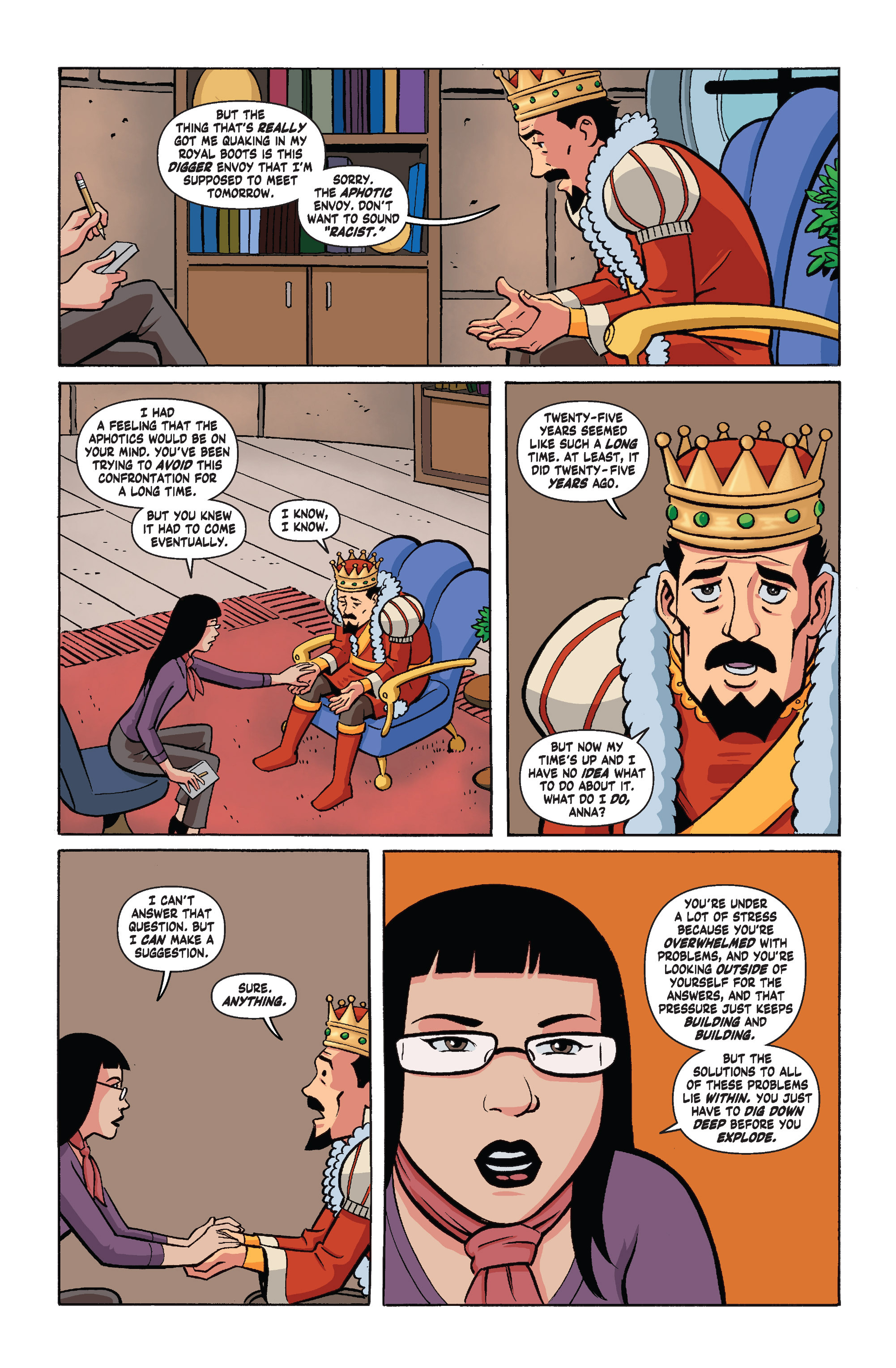 Read online Public Relations comic -  Issue #6 - 17