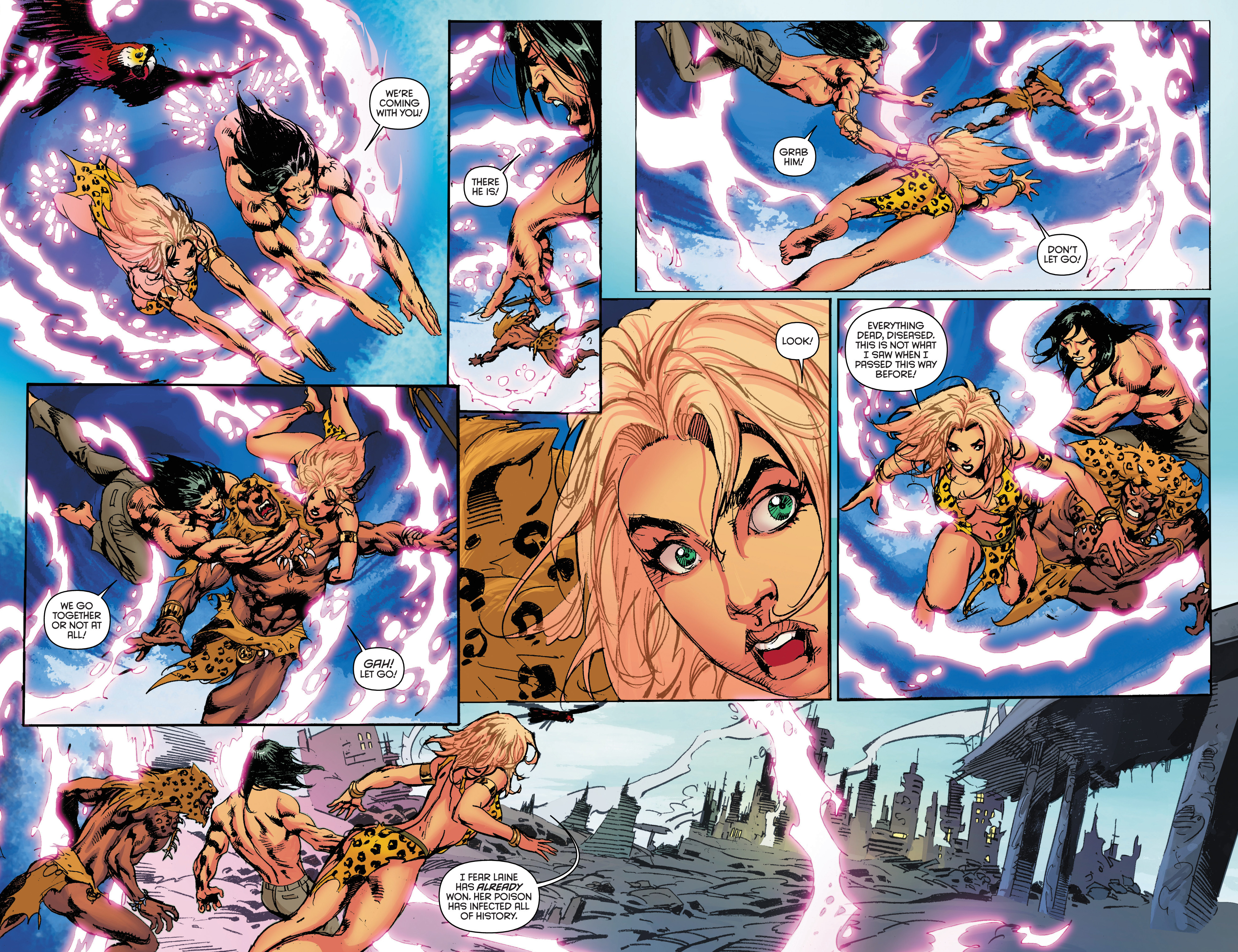 Read online Lords of the Jungle comic -  Issue #6 - 7