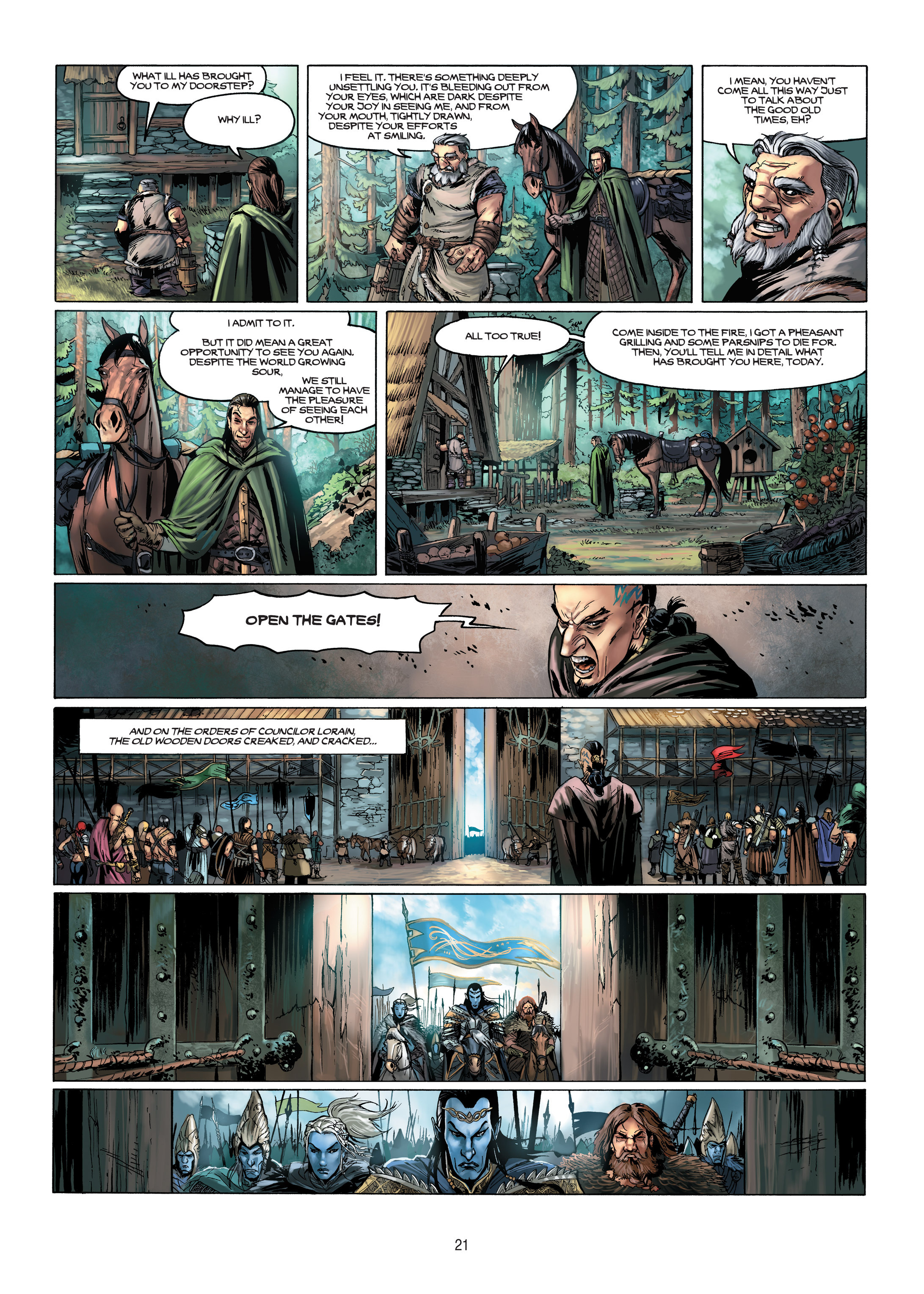 Read online Elves comic -  Issue #11 - 22