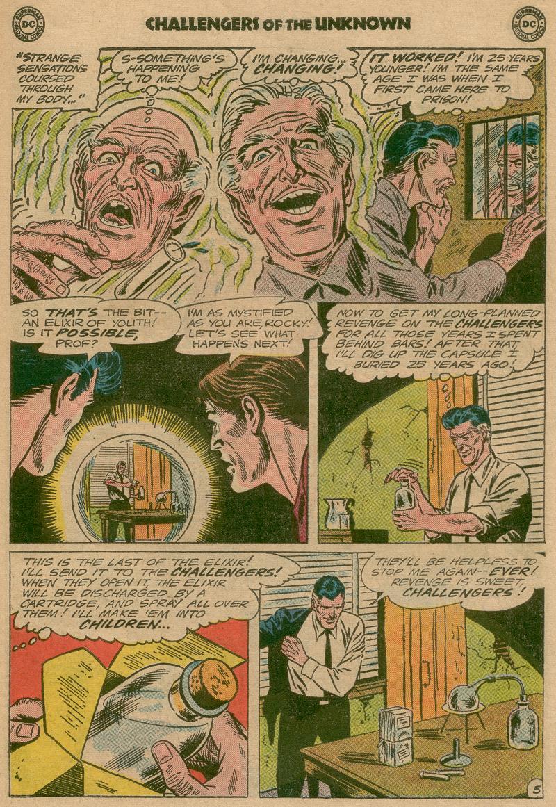 Read online Challengers of the Unknown (1958) comic -  Issue #39 - 7