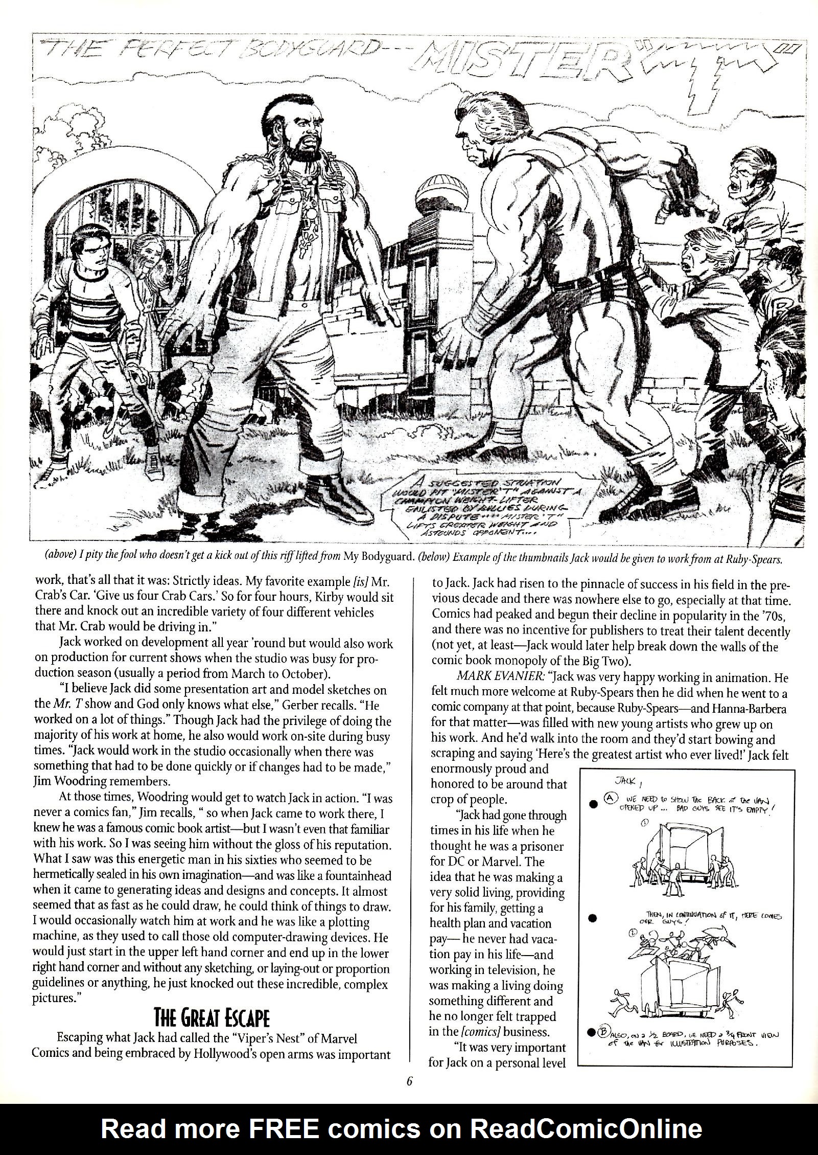 Read online The Jack Kirby Collector comic -  Issue #30 - 6