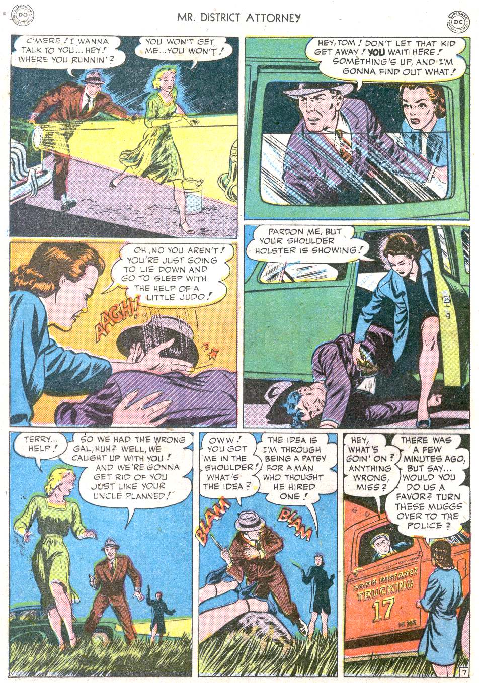 Read online Mr. District Attorney comic -  Issue #15 - 30