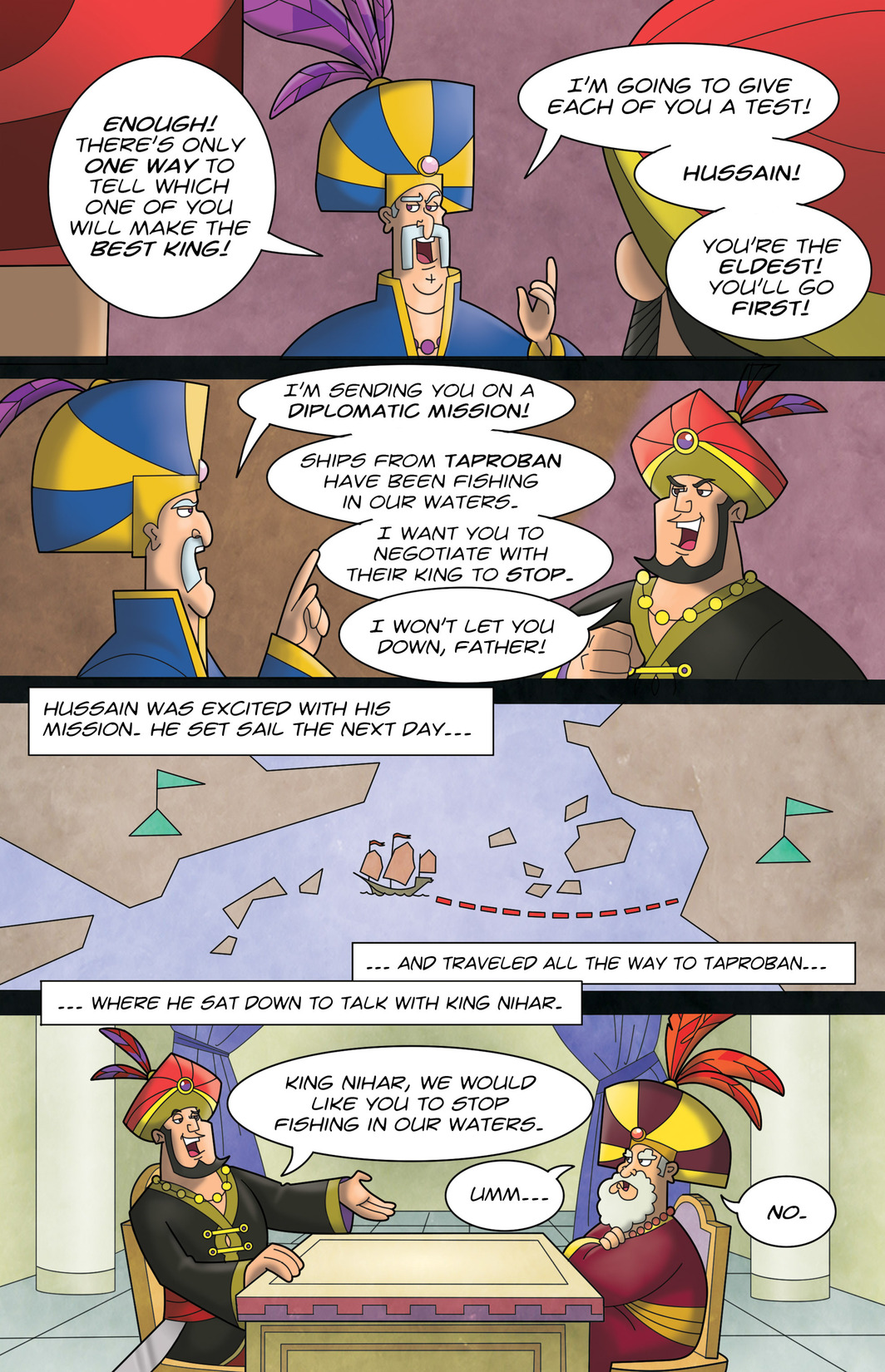 Read online 1001 Nights comic -  Issue #7 - 9
