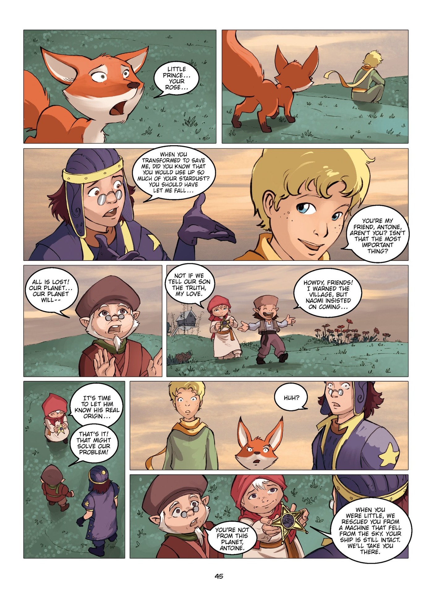Read online The Little Prince comic -  Issue #5 - 49