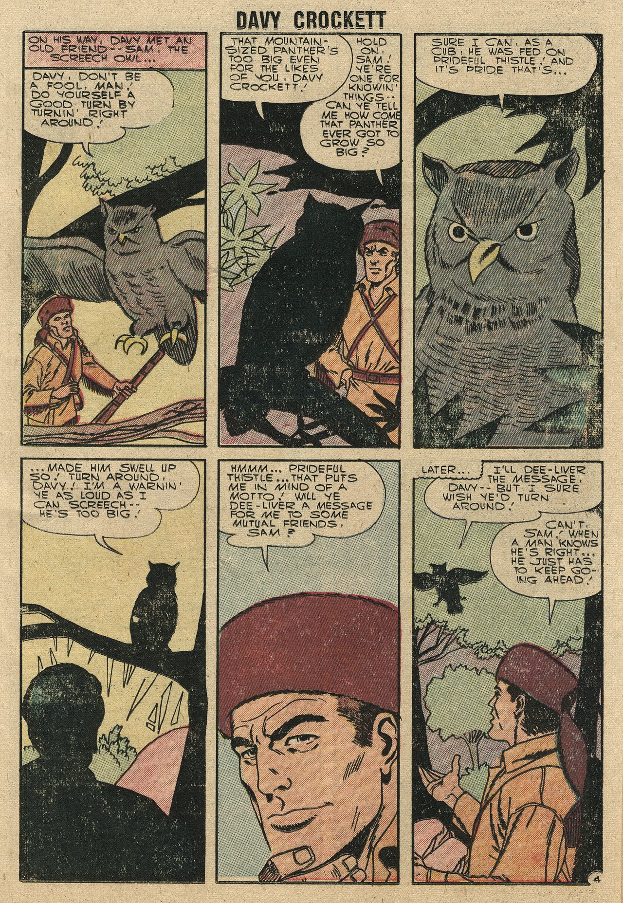 Read online Davy Crockett comic -  Issue #7 - 24