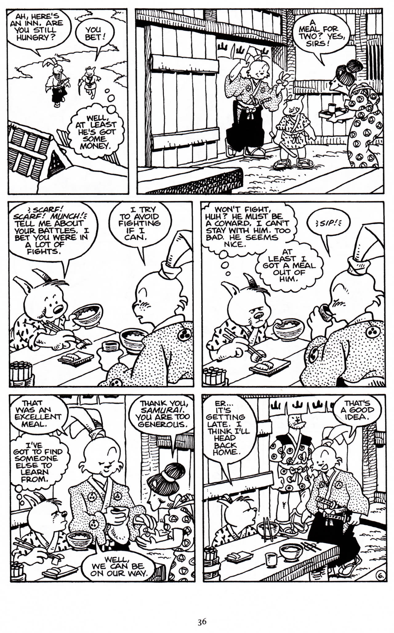 Read online Usagi Yojimbo (1996) comic -  Issue #32 - 7
