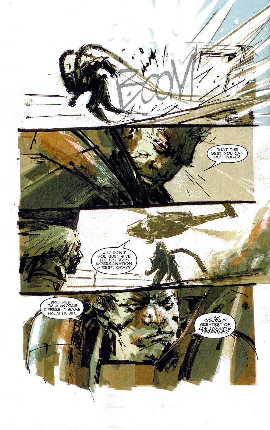 Read online Metal Gear Solid: Sons of Liberty comic -  Issue #5 - 14