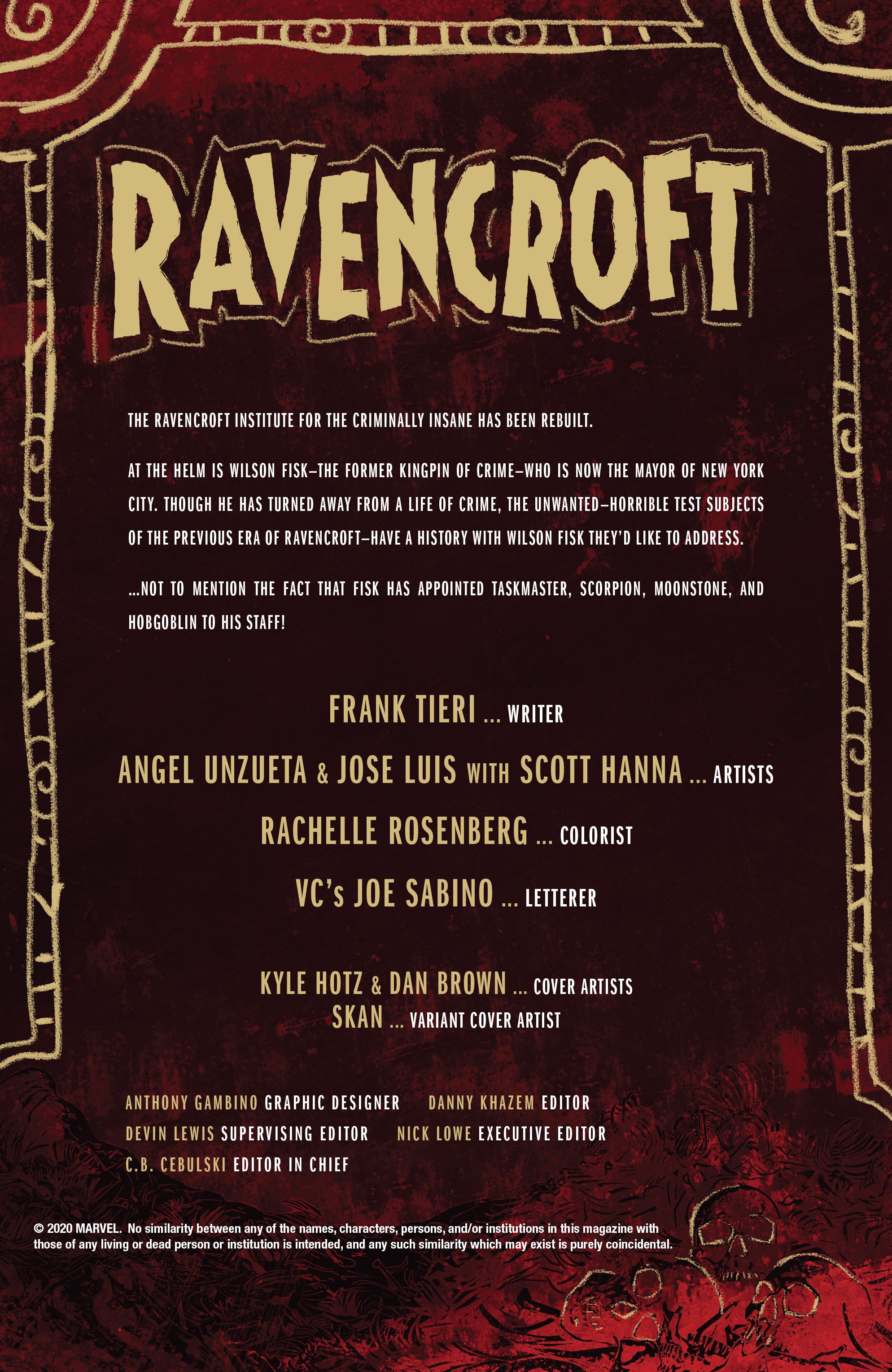 Read online Ravencroft comic -  Issue #2 - 2