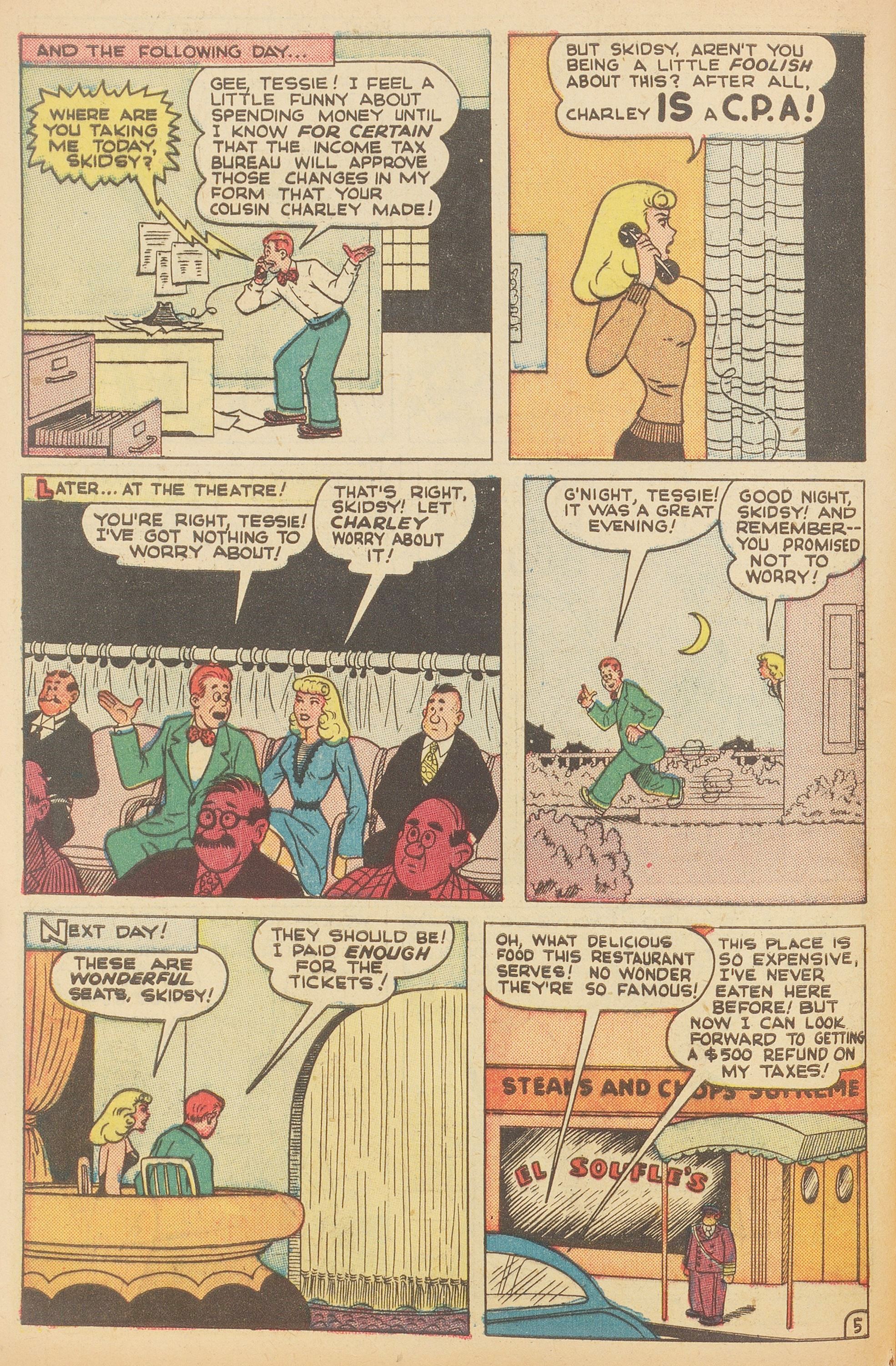 Read online Hedy Of Hollywood Comics comic -  Issue #36 - 40