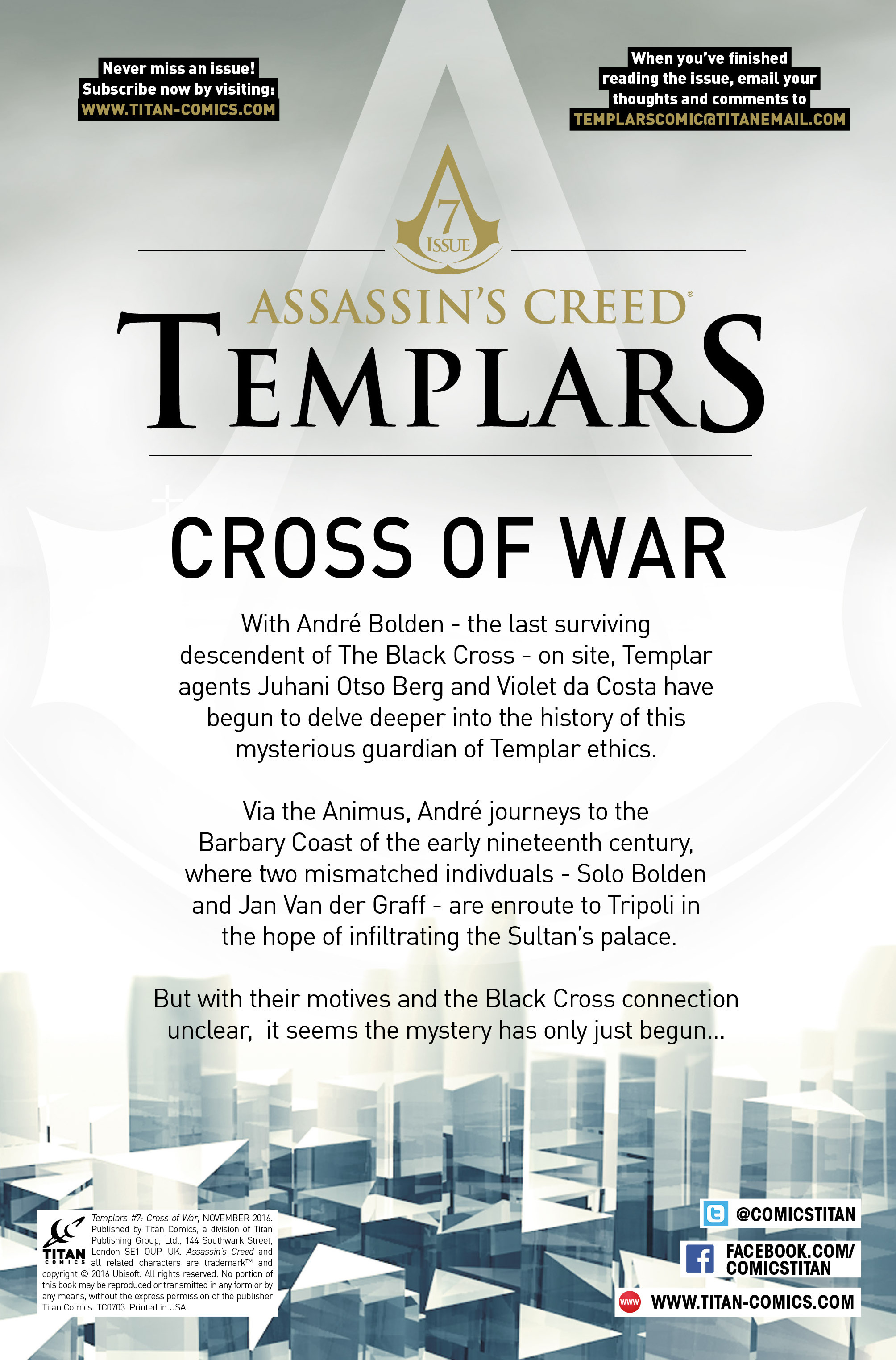 Read online Templars comic -  Issue #7 - 2