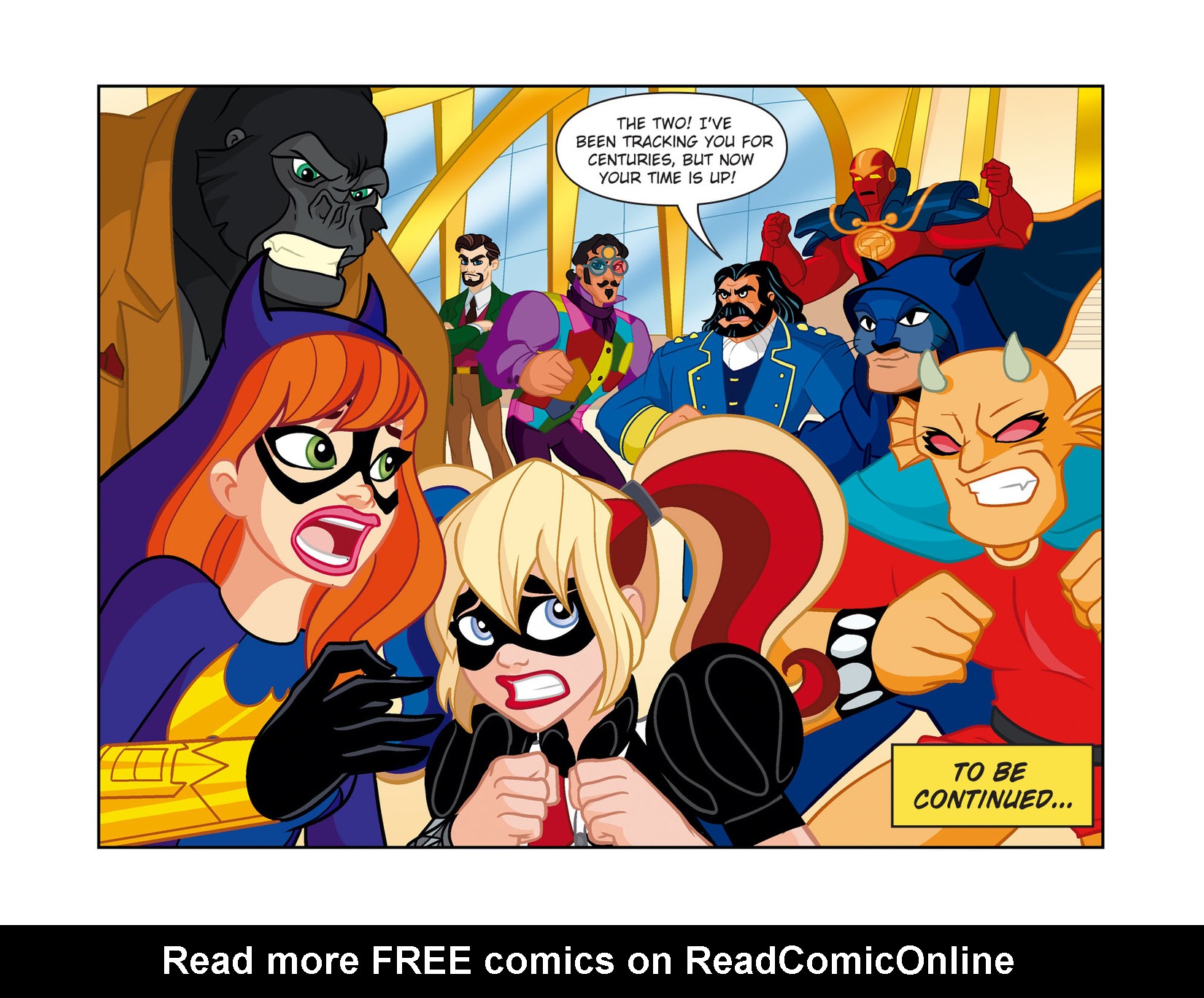 Read online DC Super Hero Girls: Past Times at Super Hero High comic -  Issue #8 - 22