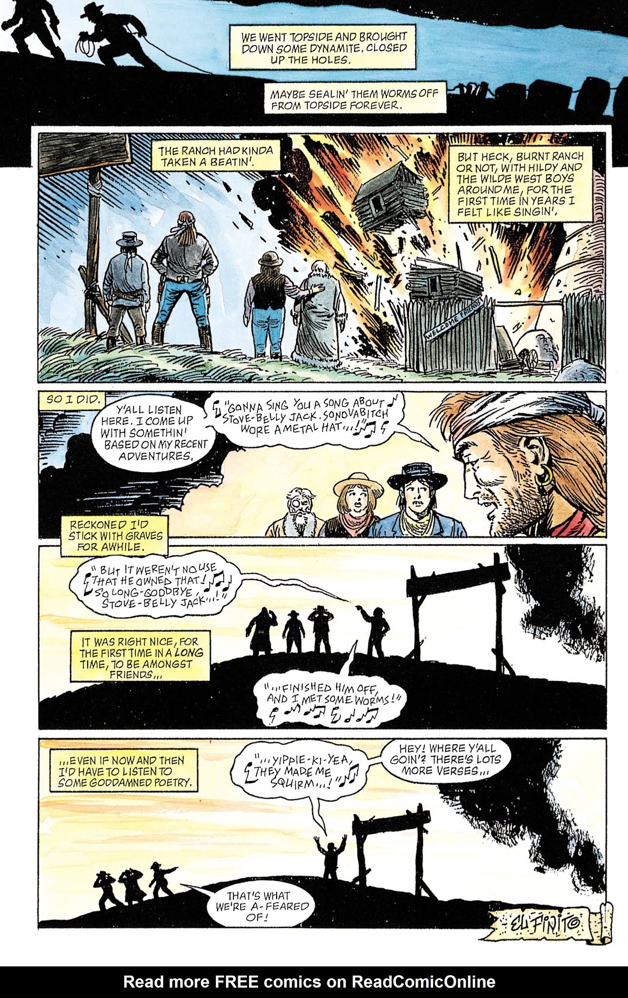 Read online Jonah Hex: Shadows West comic -  Issue # TPB (Part 4) - 16