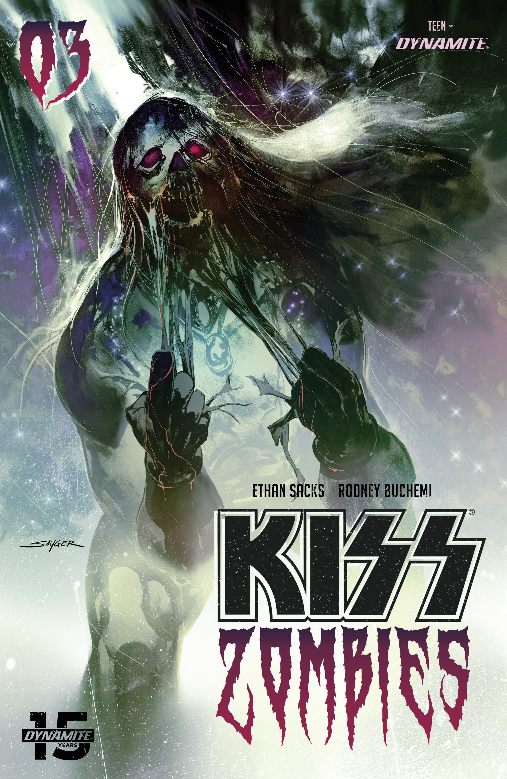 Read online Kiss: Zombies comic -  Issue #3 - 2