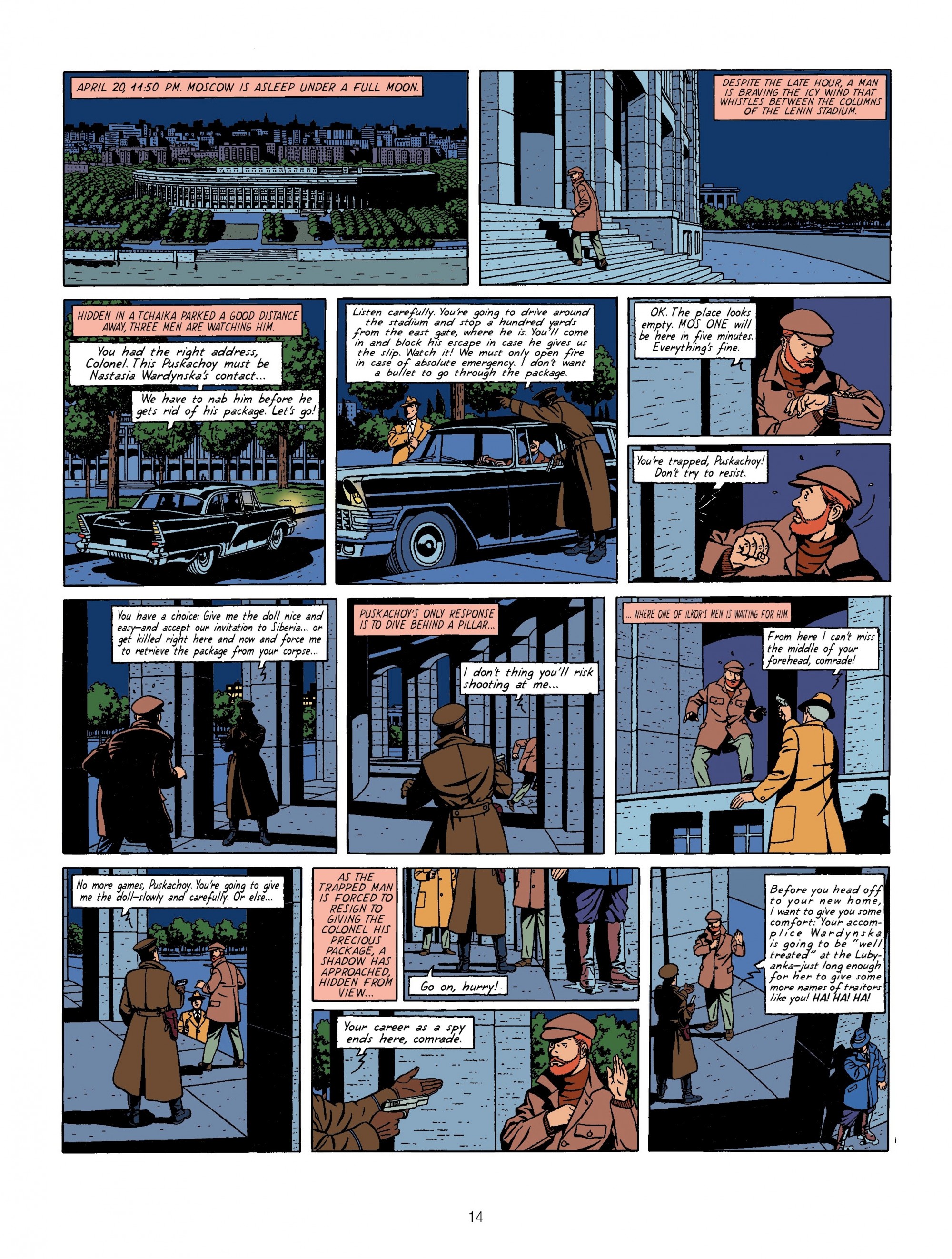 Read online Blake & Mortimer comic -  Issue #8 - 14