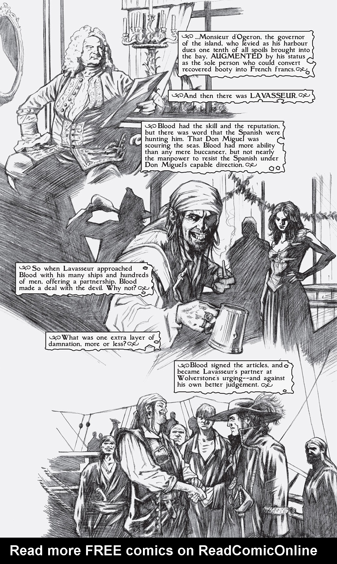 Read online Captain Blood: Odyssey comic -  Issue #2 - 15