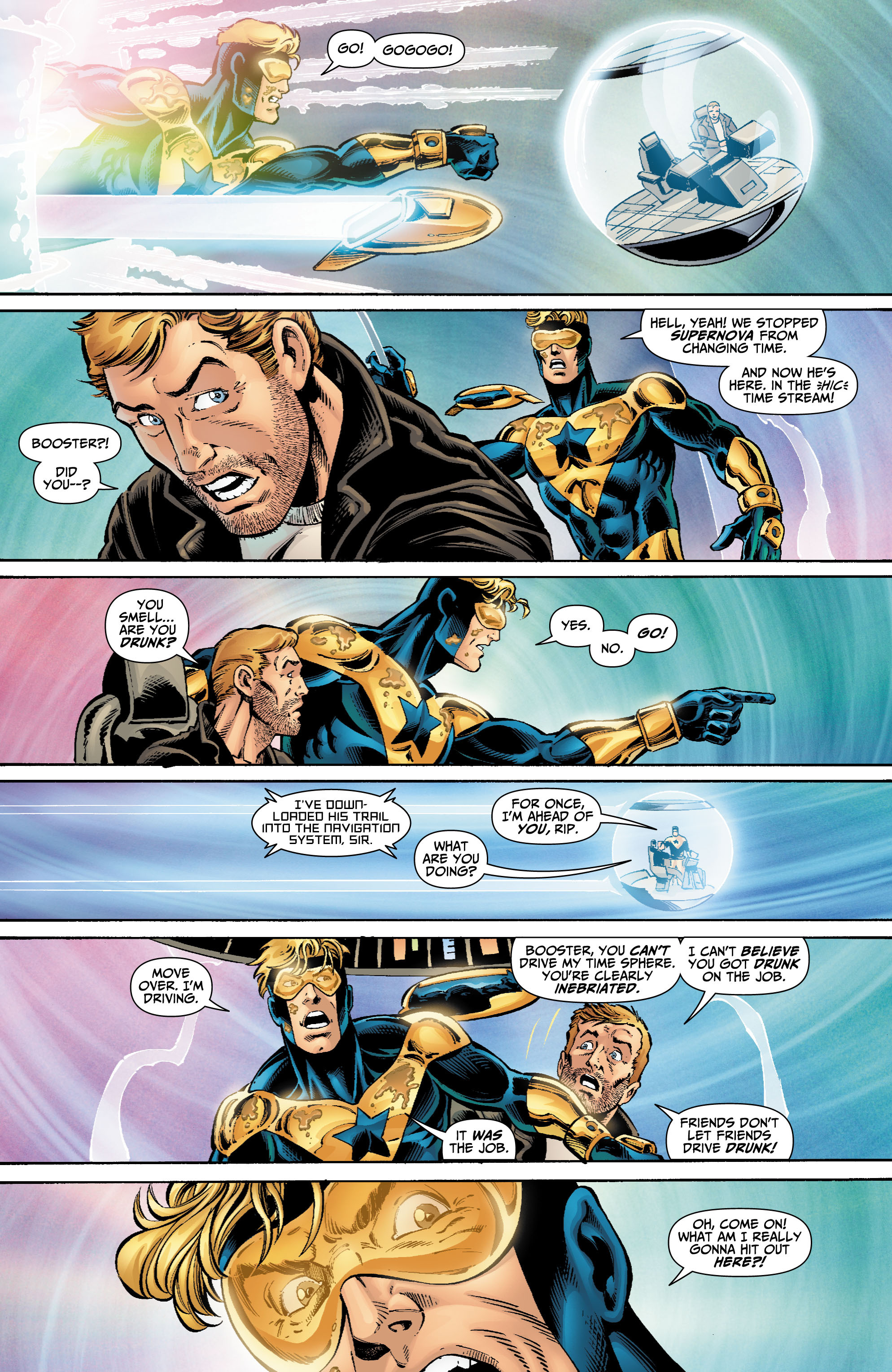 Read online Booster Gold (2007) comic -  Issue #3 - 19
