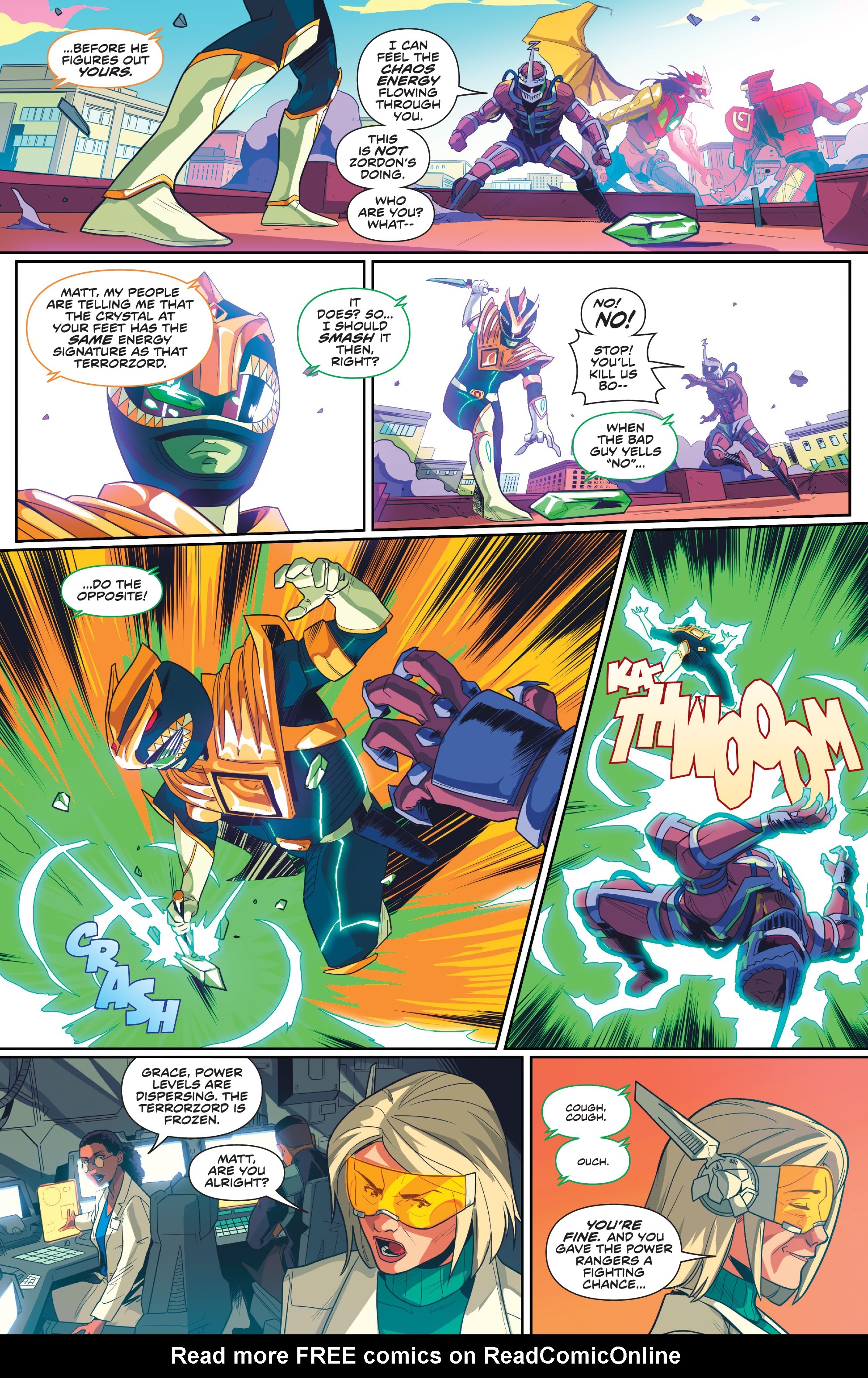 Read online Mighty Morphin comic -  Issue #5 - 8