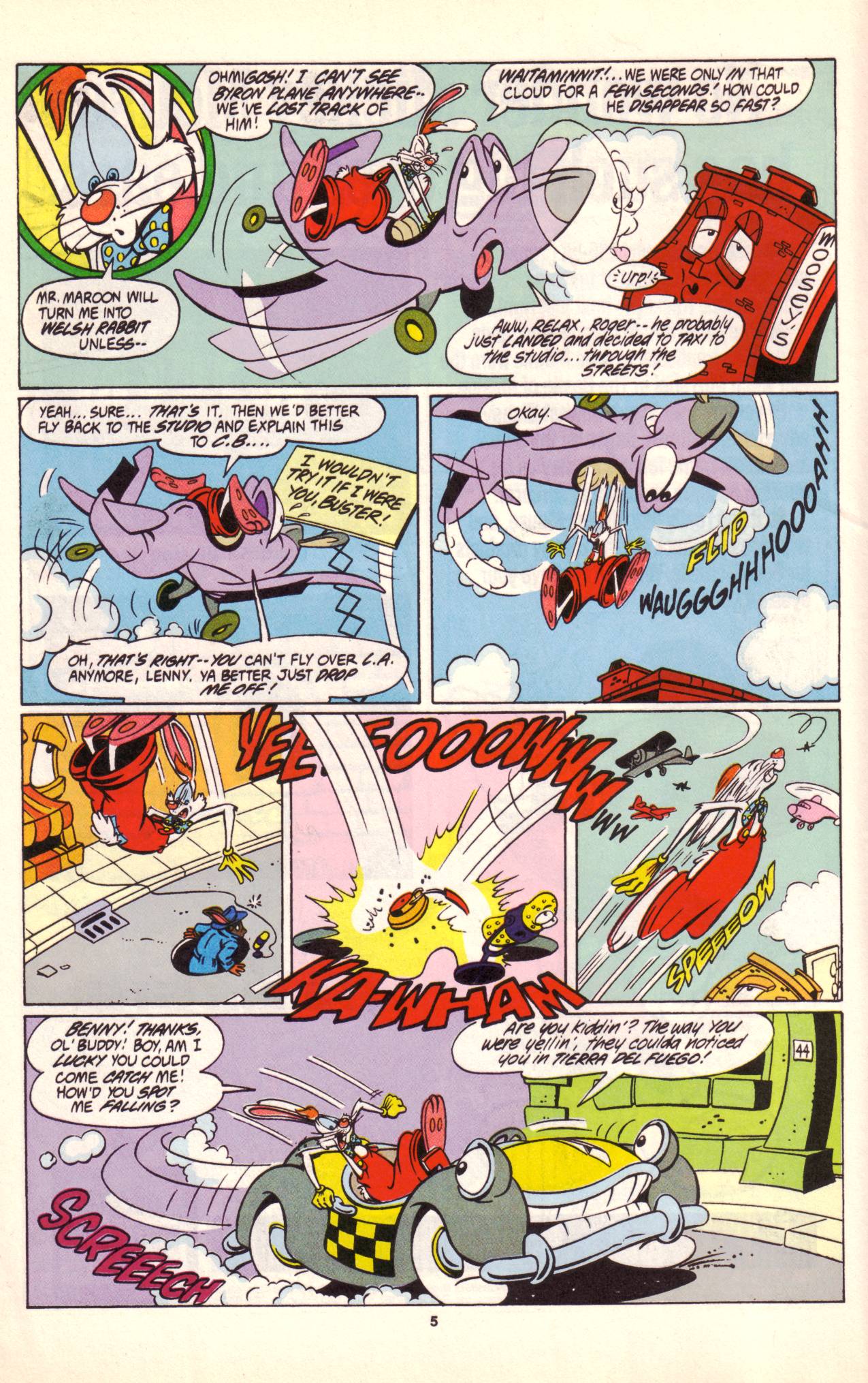 Read online Roger Rabbit comic -  Issue #16 - 6