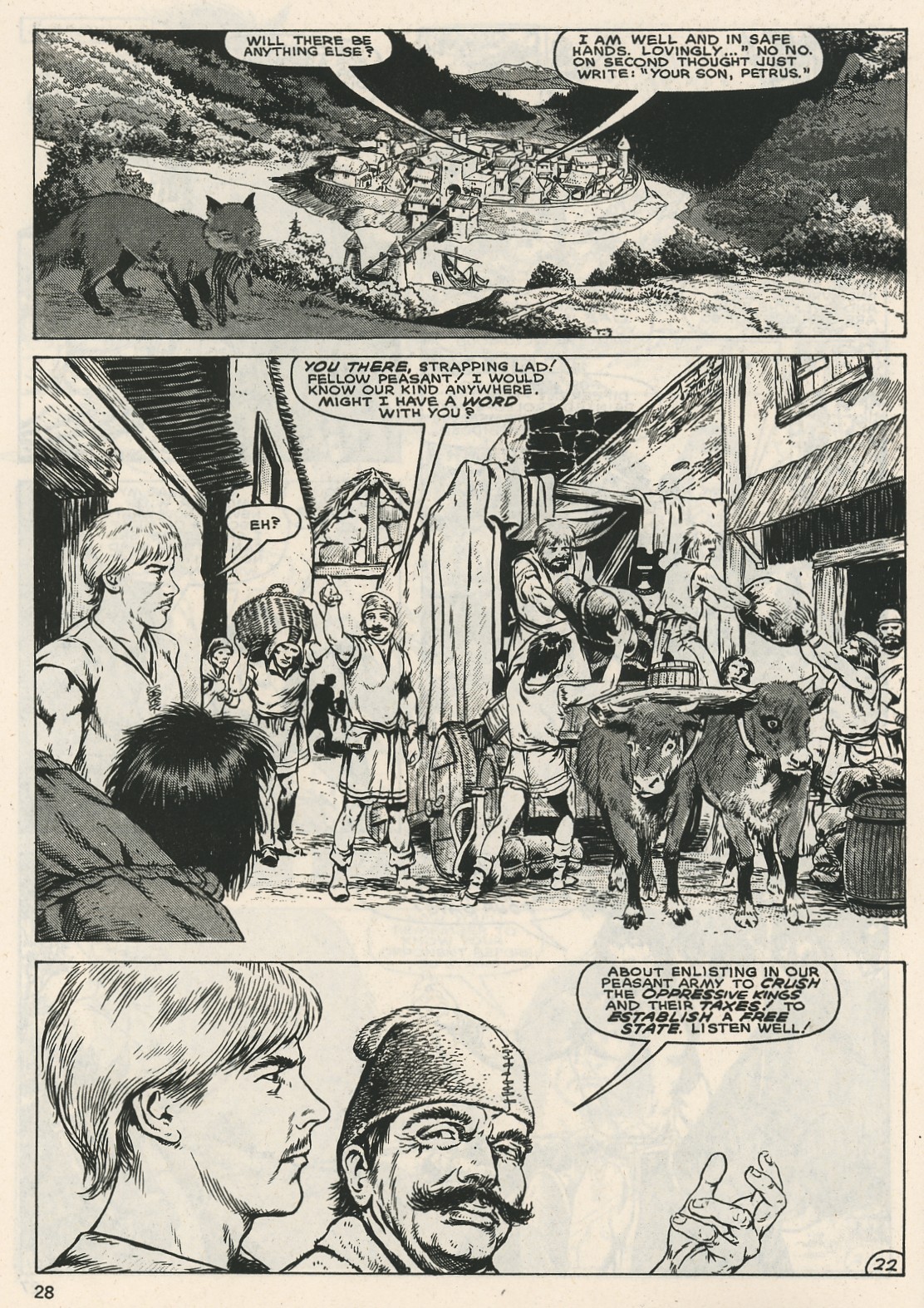 Read online The Savage Sword Of Conan comic -  Issue #126 - 28