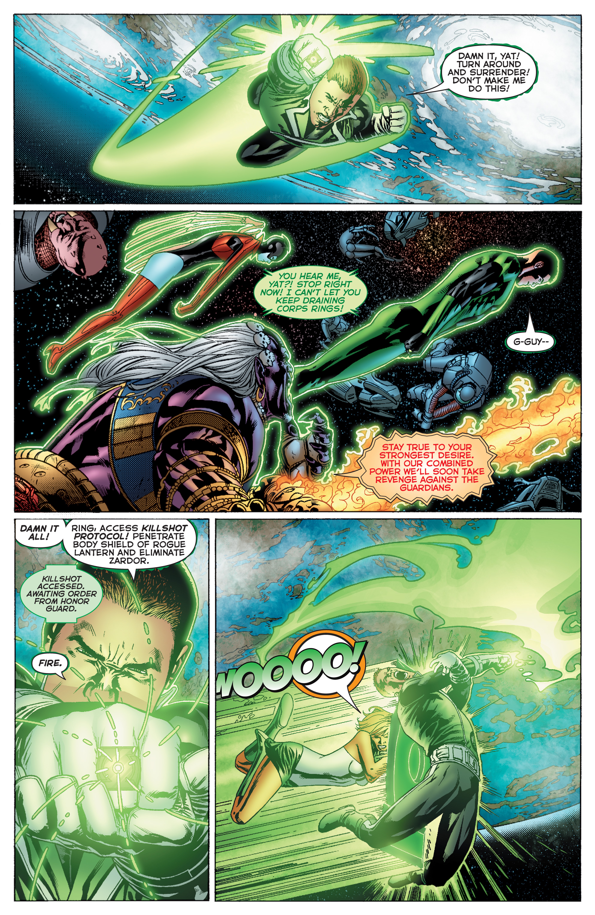 Read online Green Lantern: Emerald Warriors comic -  Issue #7 - 21