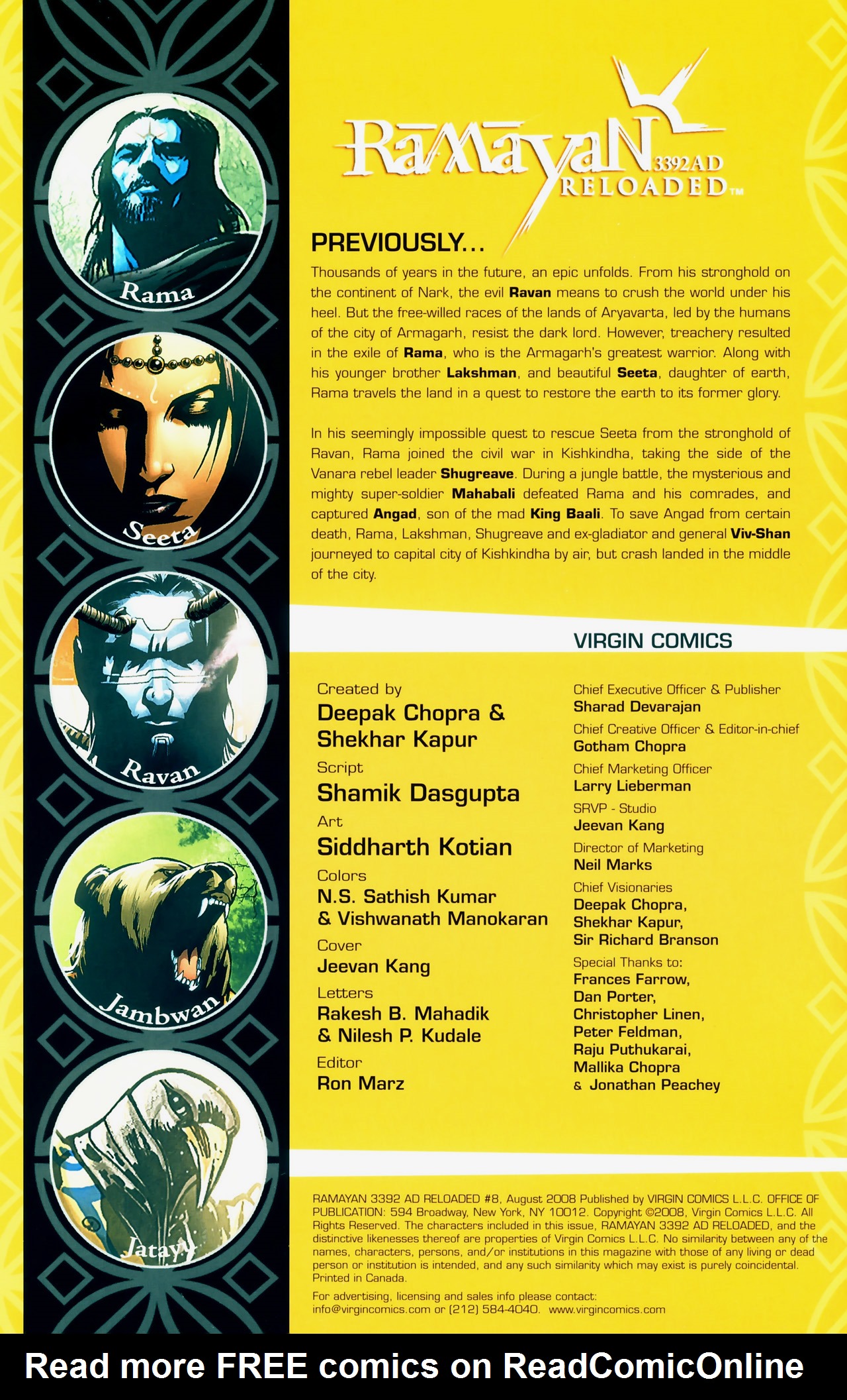 Read online Ramayan 3392 A.D. Reloaded comic -  Issue #8 - 2