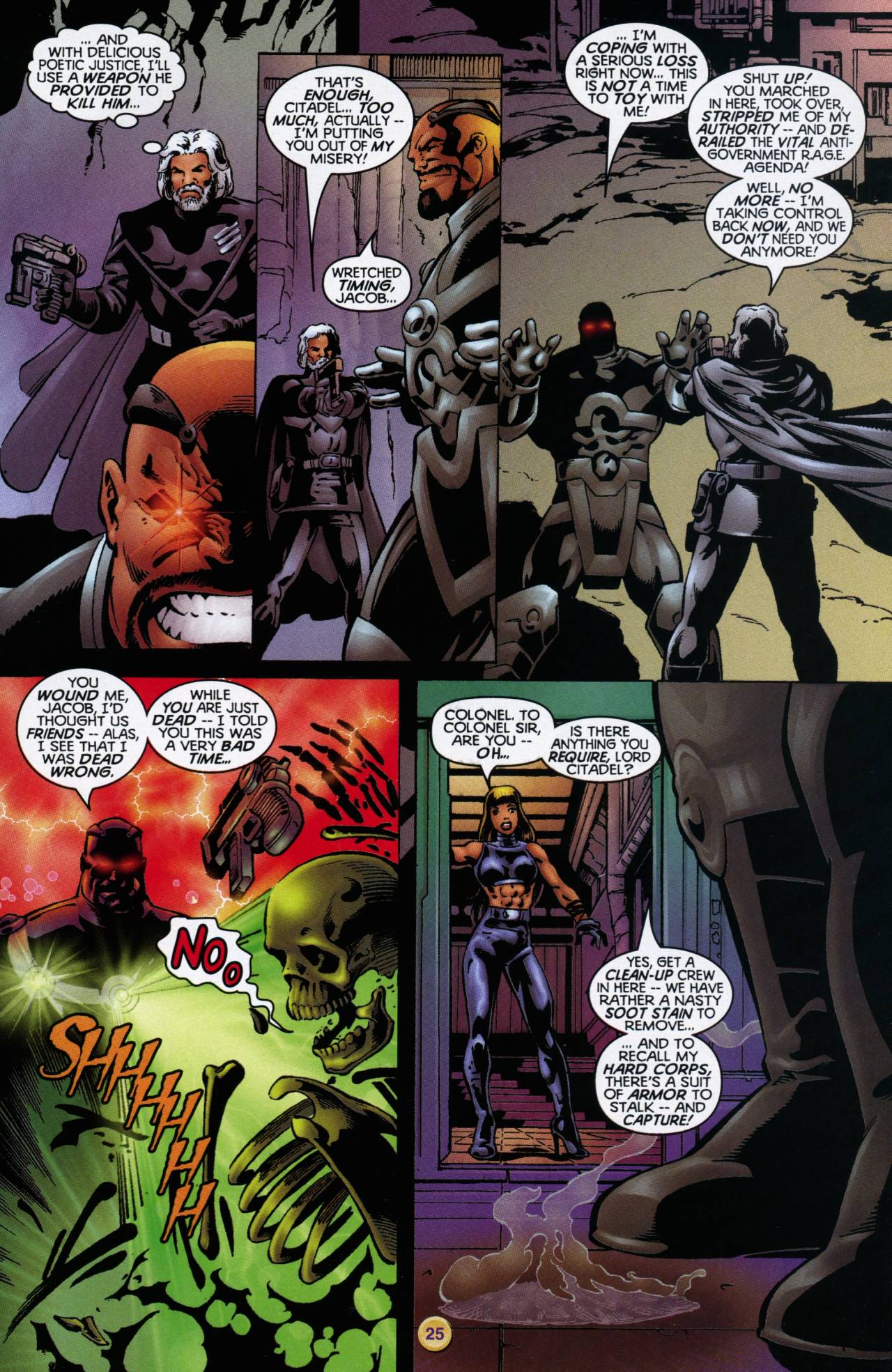 Read online X-O Manowar (1996) comic -  Issue #9 - 21