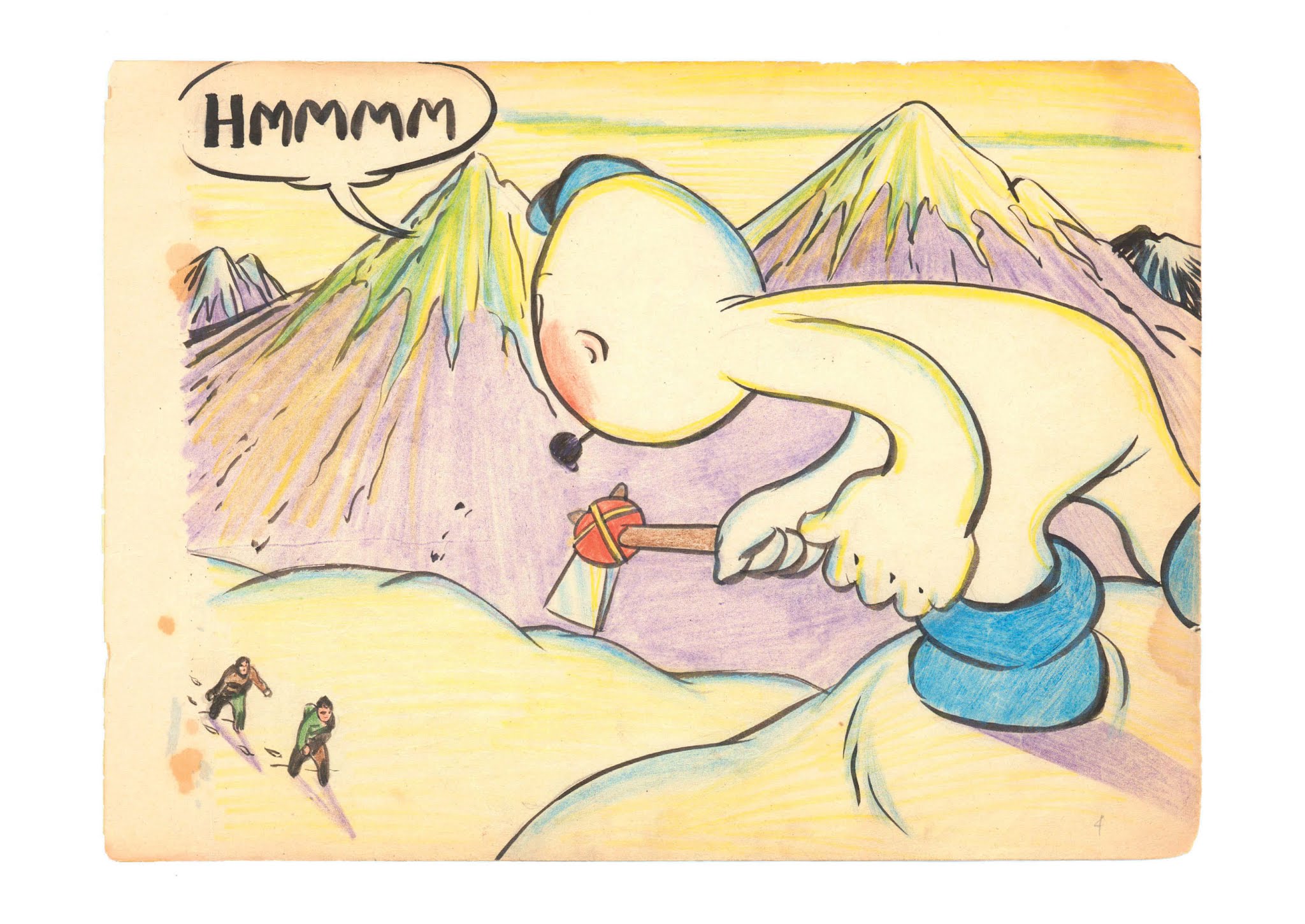 Read online Frank Frazetta's The Adventures of the Snow Man comic -  Issue # TPB - 13