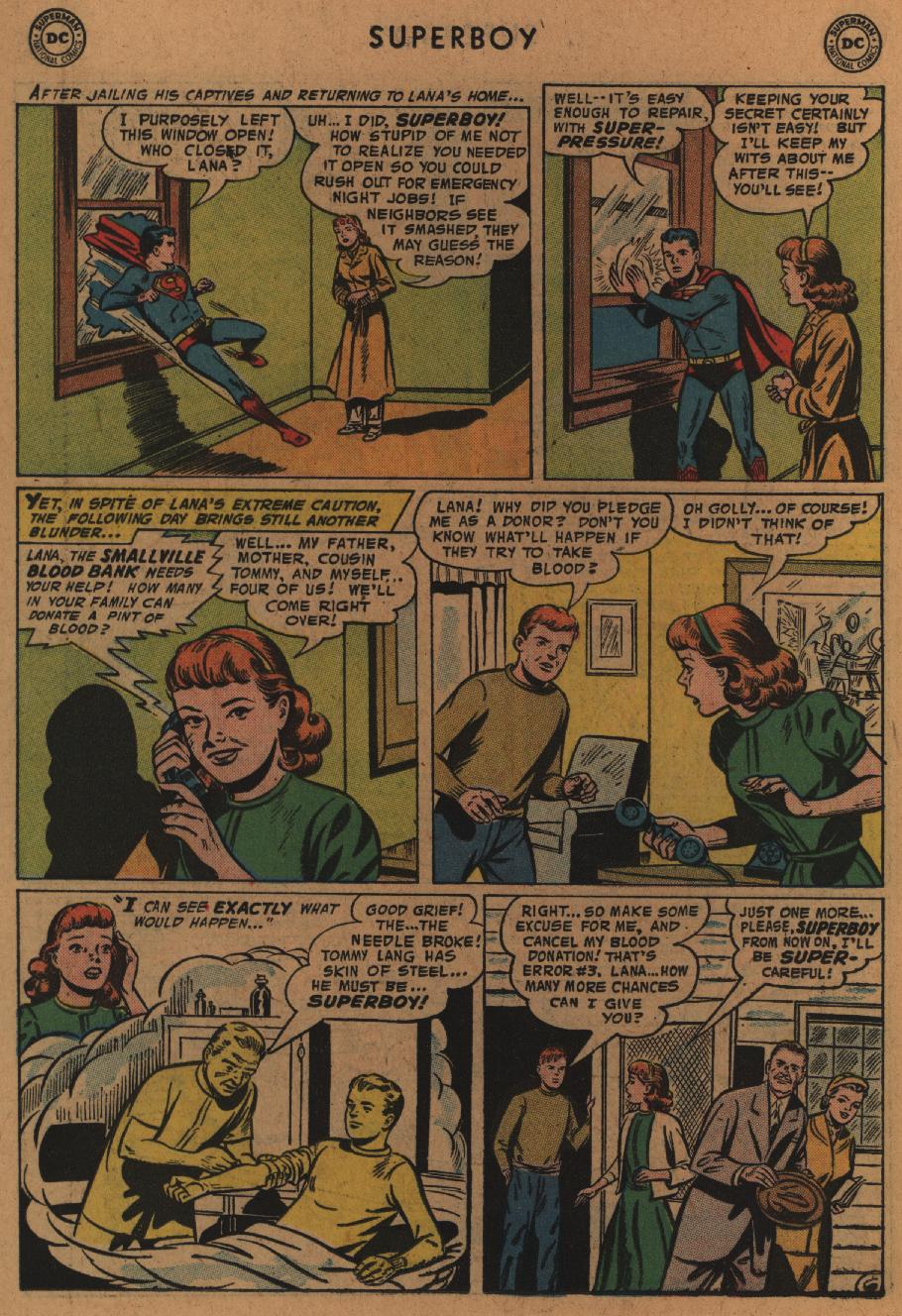 Read online Superboy (1949) comic -  Issue #58 - 15