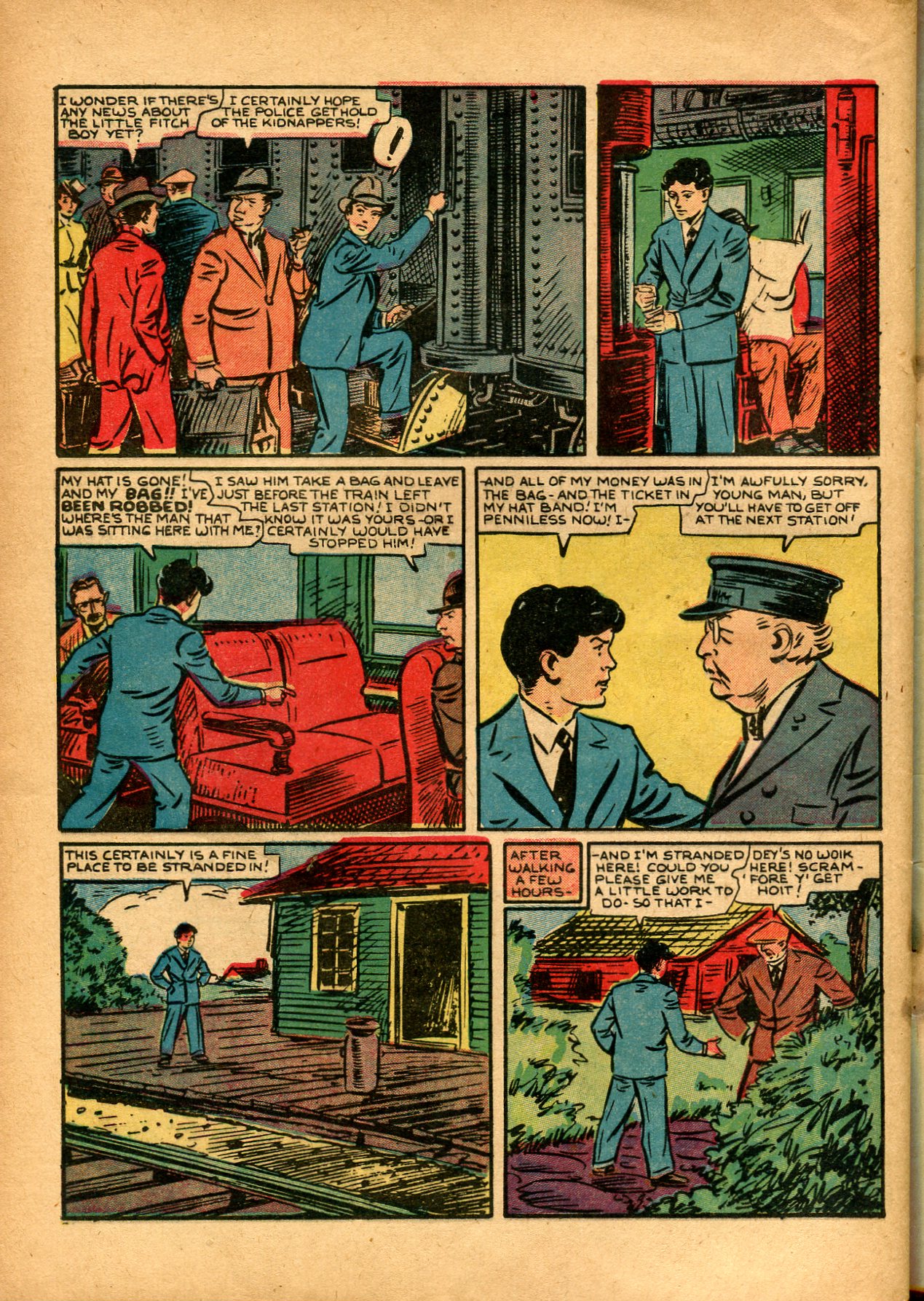 Read online Shadow Comics comic -  Issue #8 - 54