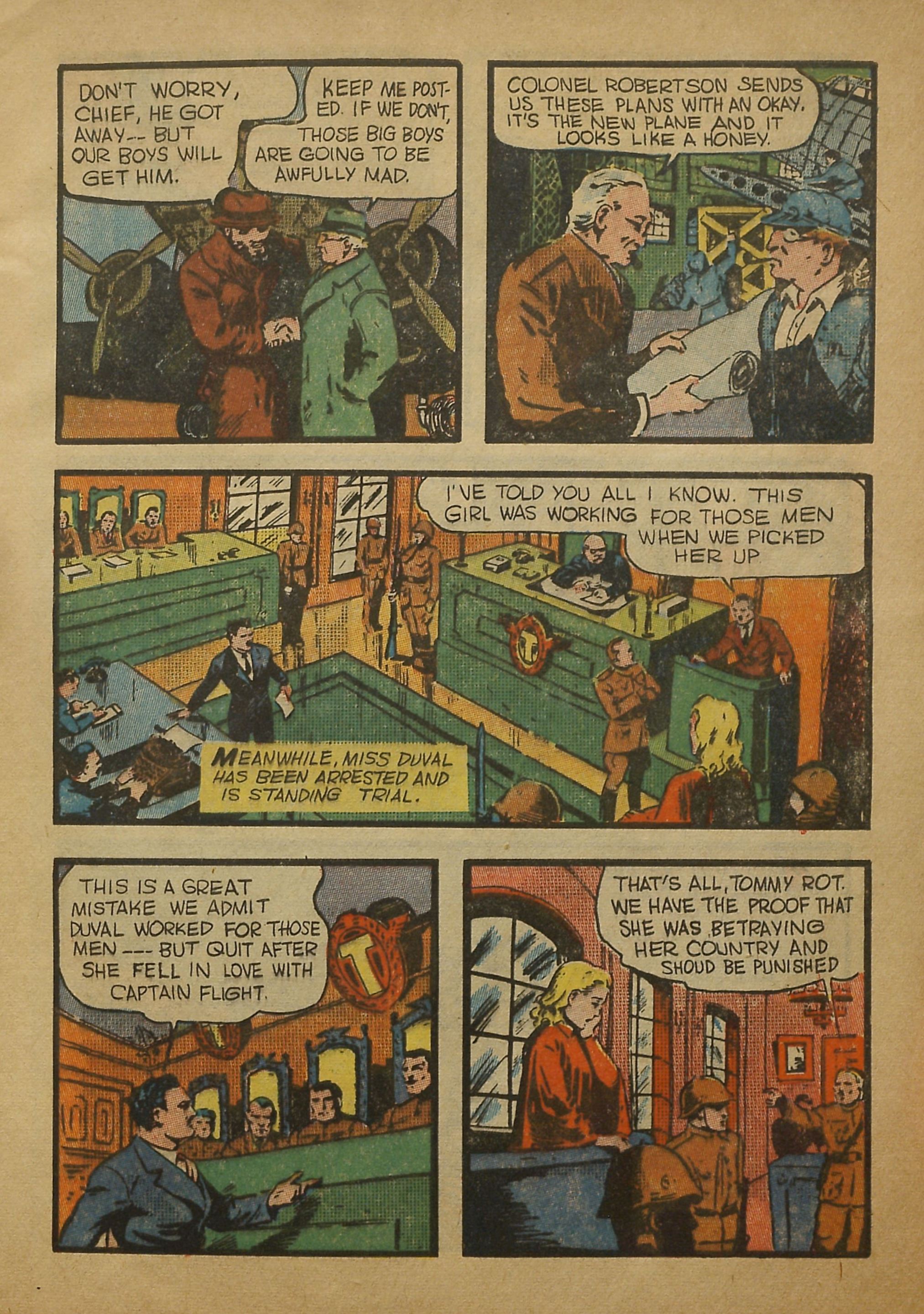 Read online Captain Flight Comics comic -  Issue #1 - 15