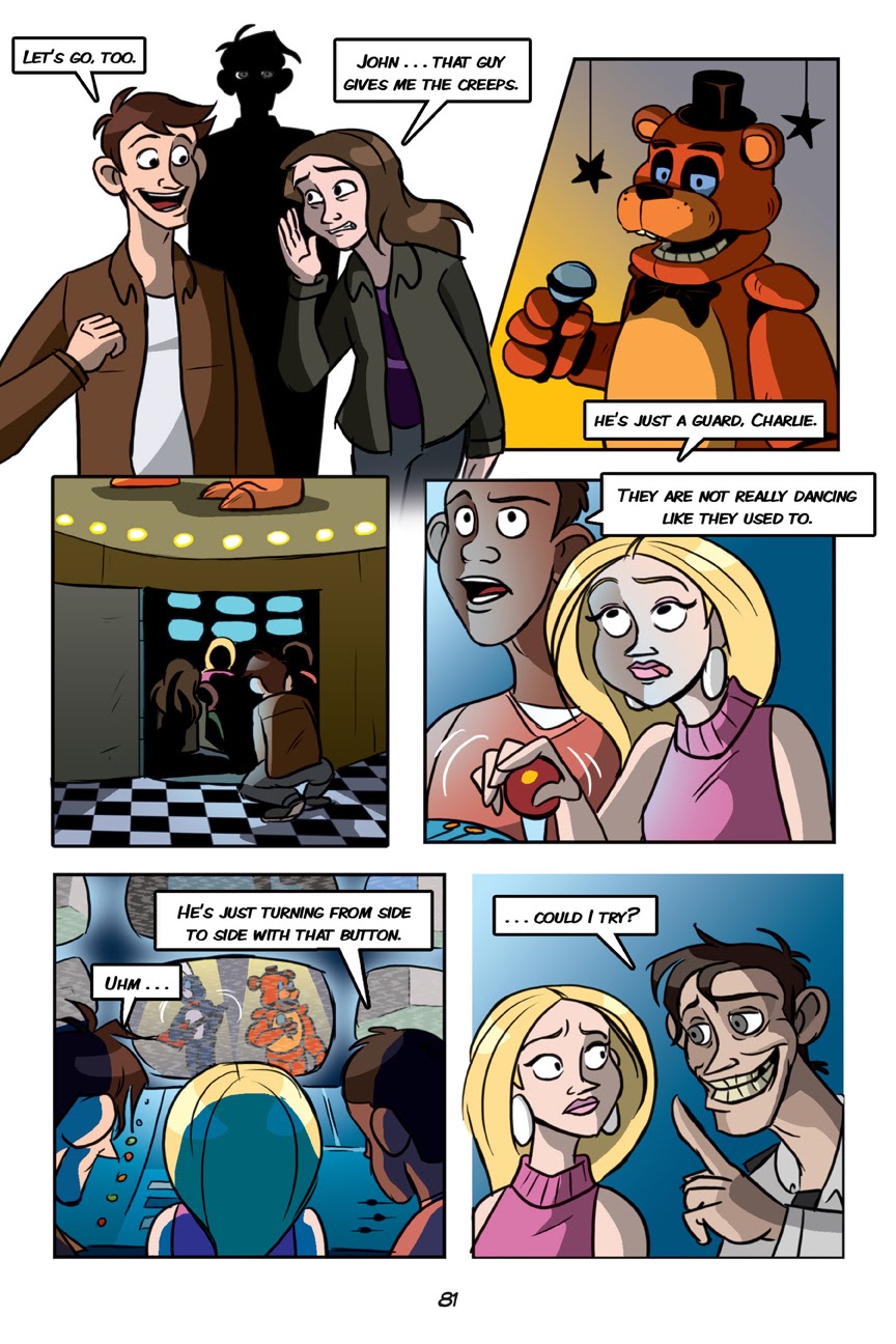 Read online Five Nights At Freddy's comic -  Issue # The Silver Eyes (Part 1) - 83