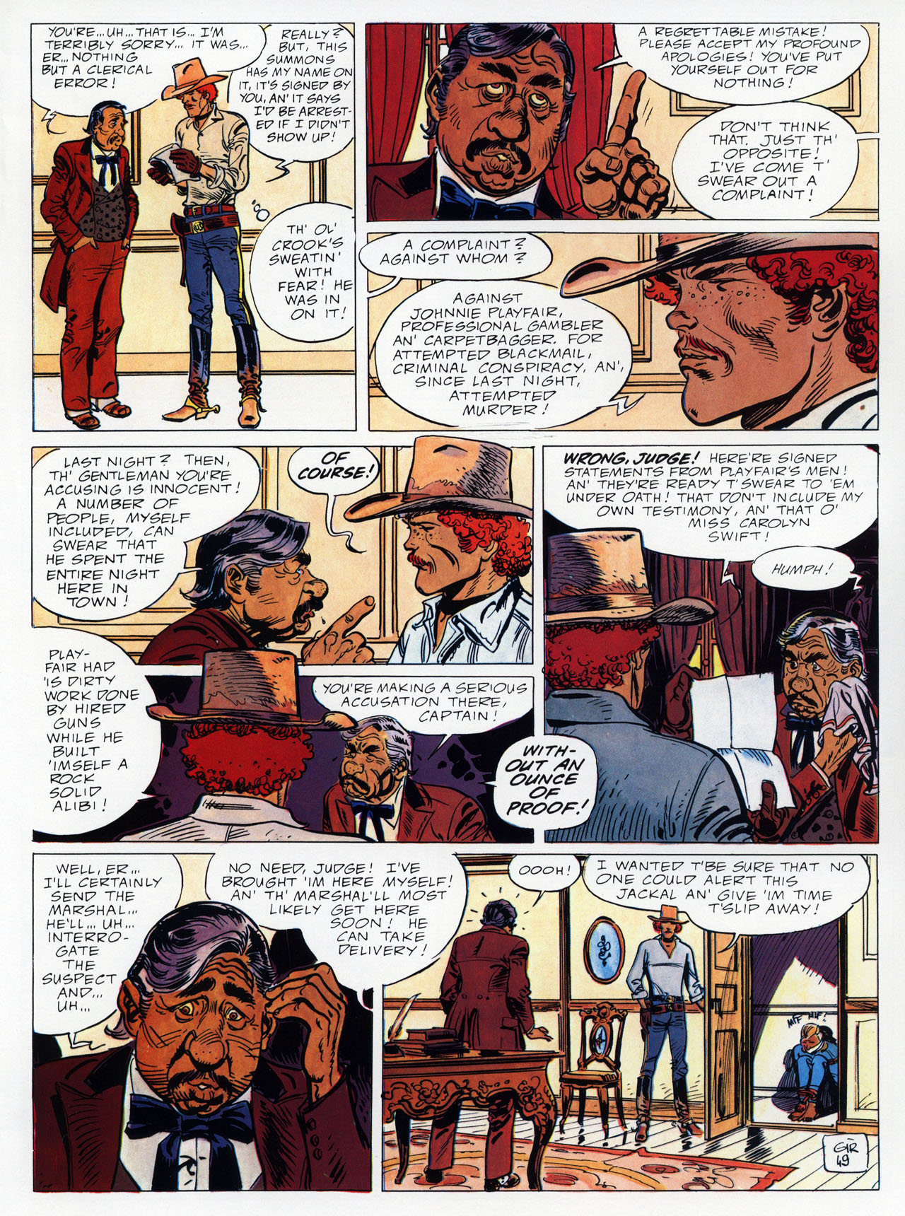 Read online Epic Graphic Novel: Moebius comic -  Issue # TPB 8 - 53