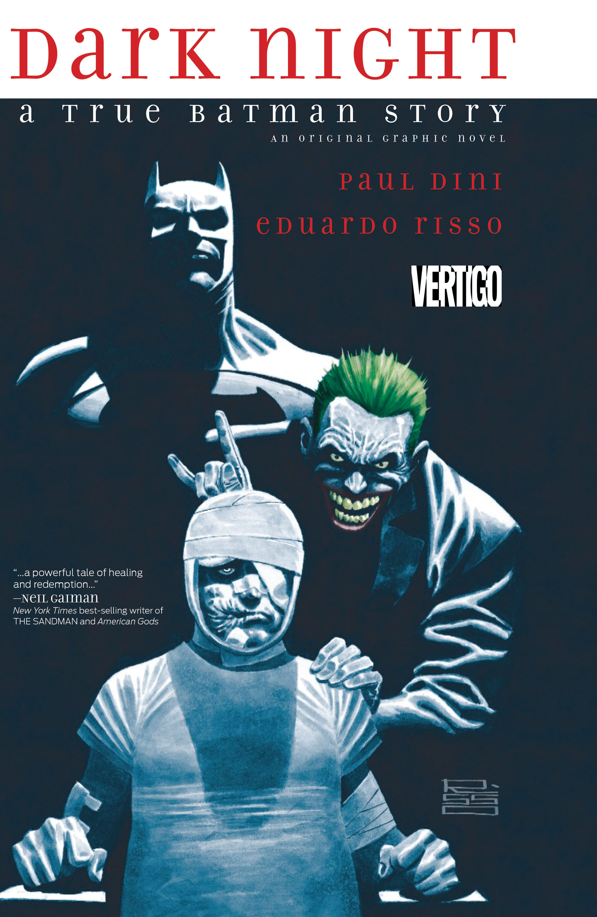 Read online Dark Night: A True Batman Story comic -  Issue # Full - 1