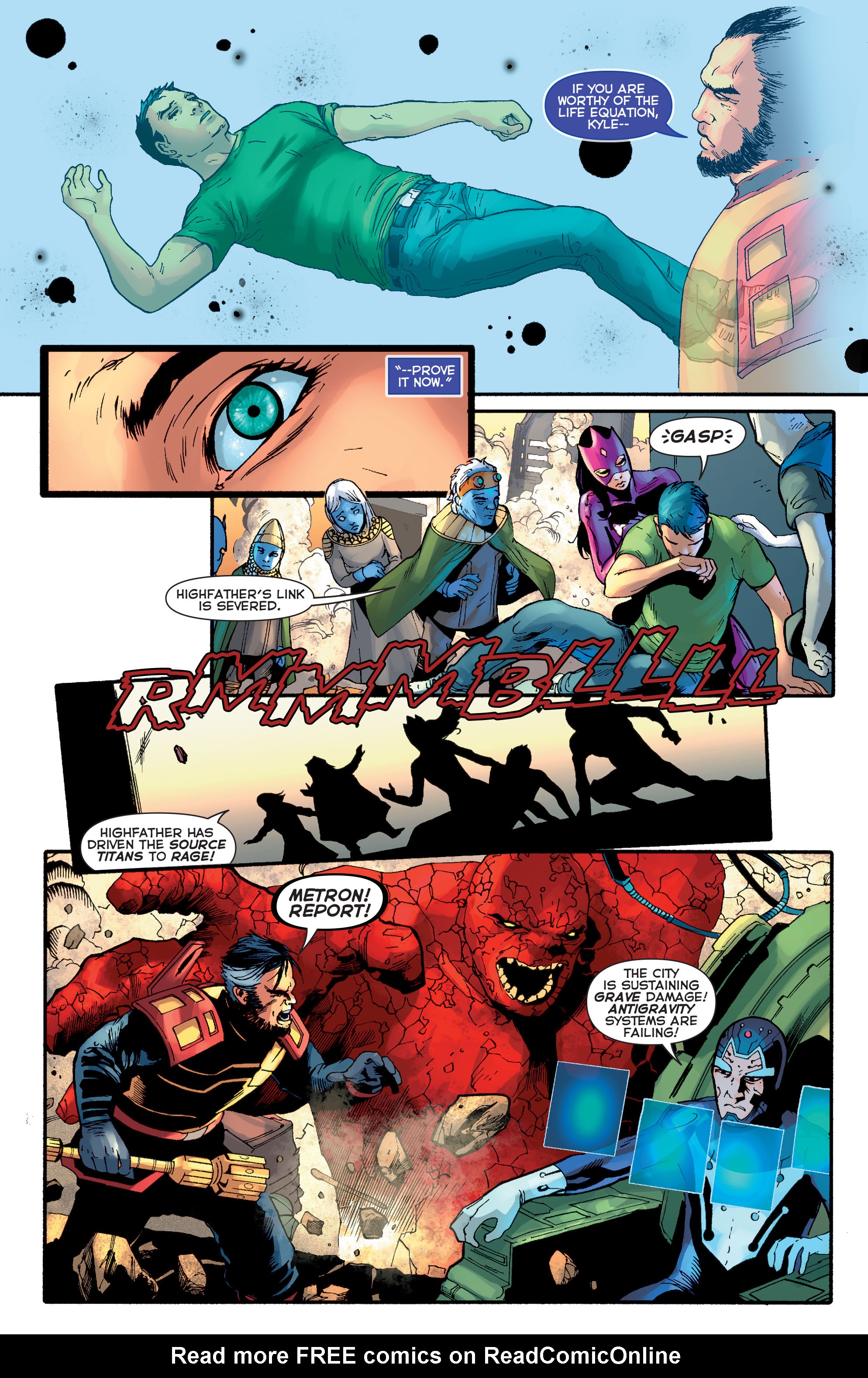 Green Lantern/New Gods: Godhead Issue #17 #17 - English 27