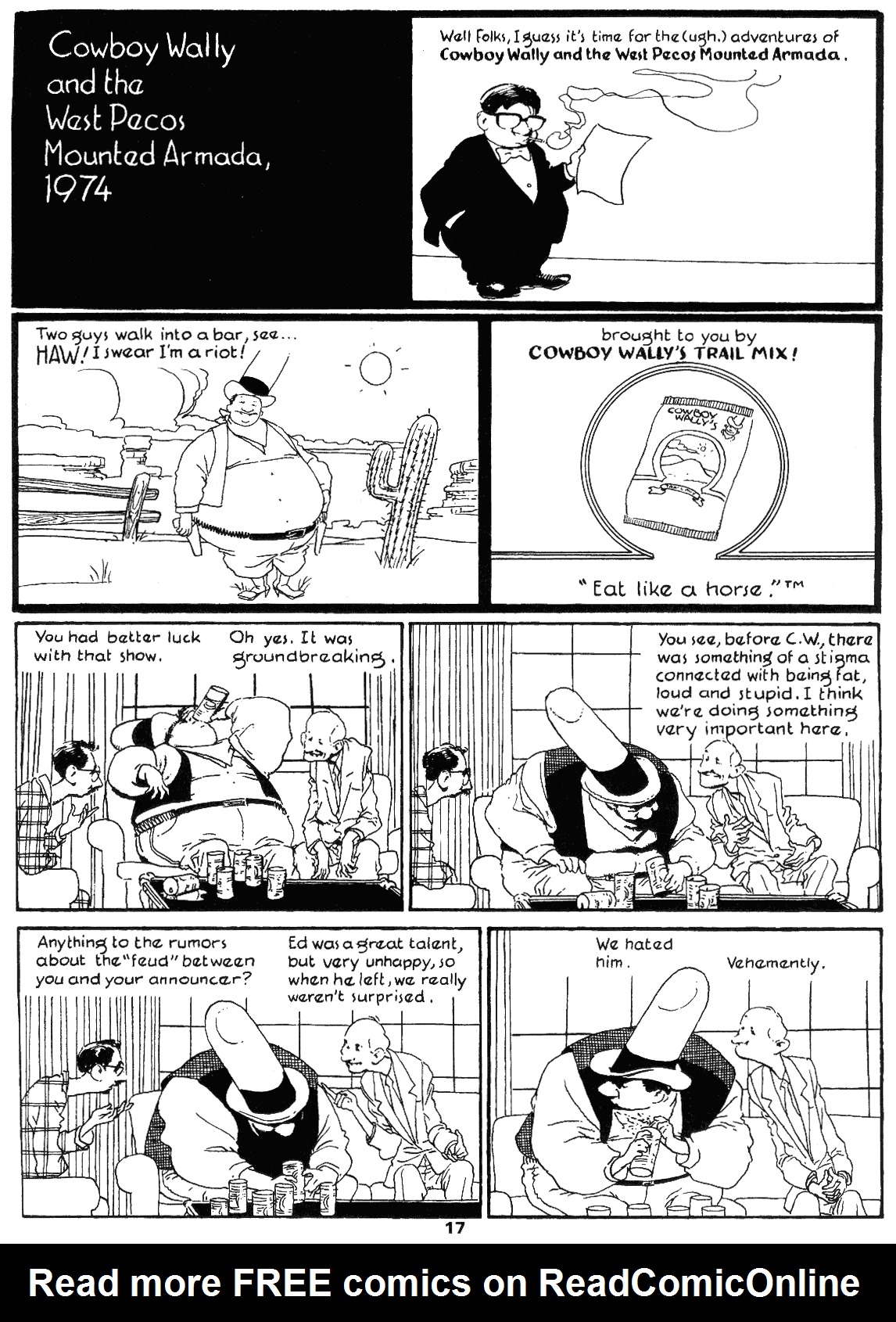 Read online The Cowboy Wally Show comic -  Issue # TPB - 19