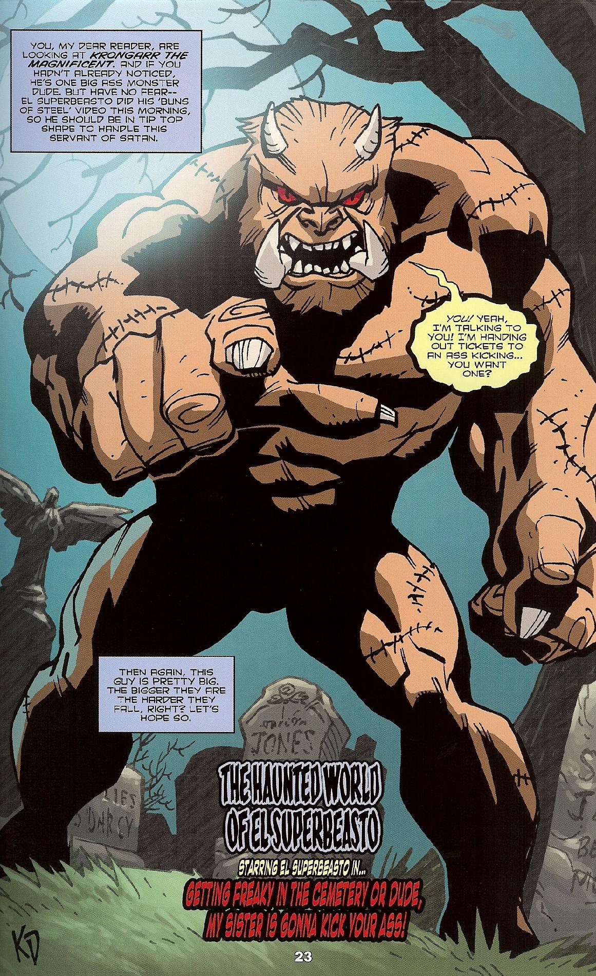 Read online Rob Zombie presents The Haunted World Of El Superbeasto comic -  Issue # TPB - 26