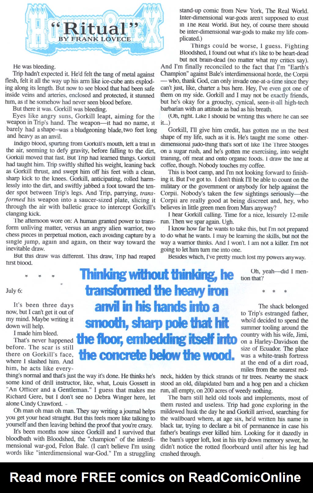 Read online Hyperkind Unleashed comic -  Issue # Full - 39