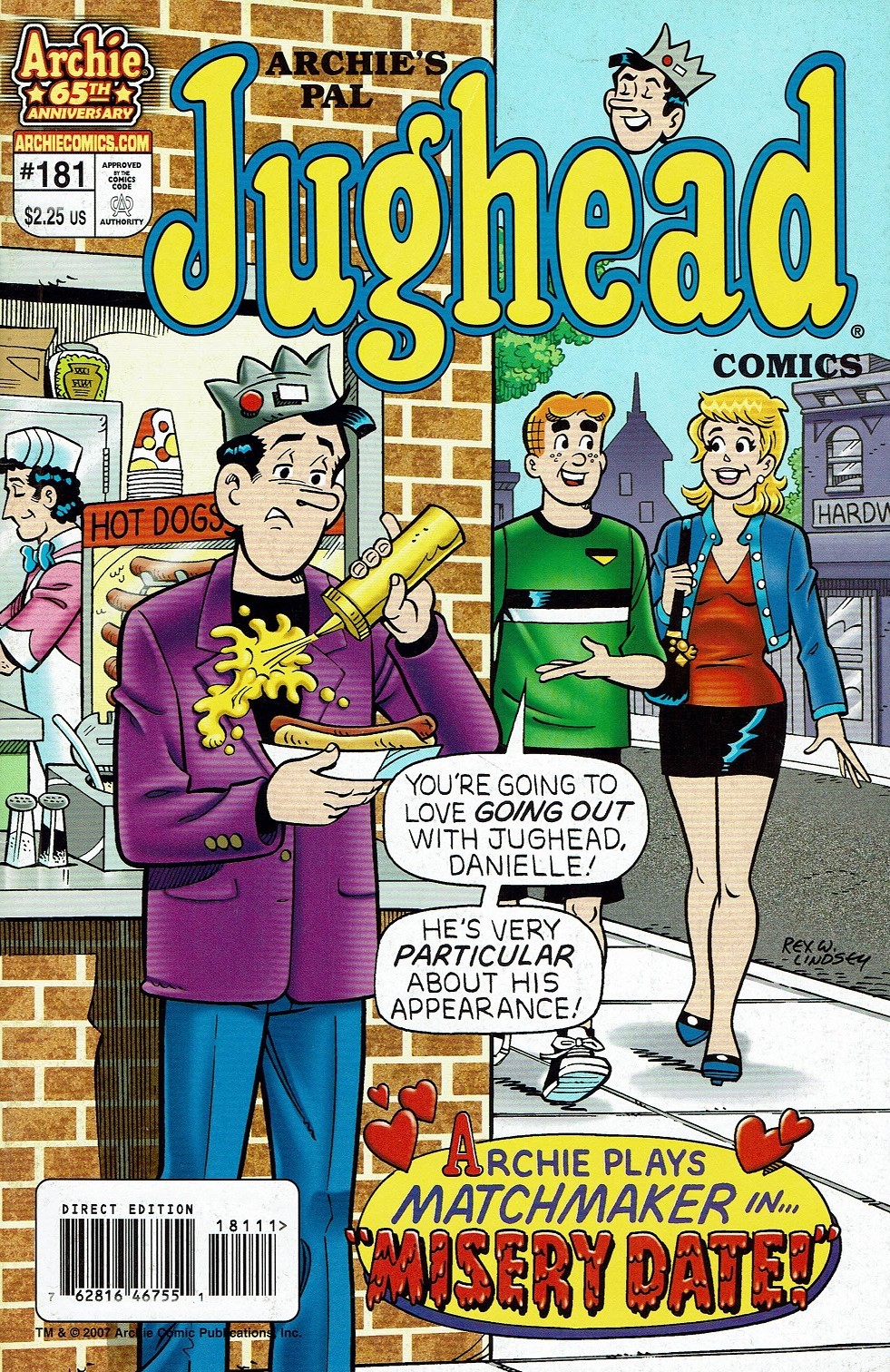 Read online Archie's Pal Jughead Comics comic -  Issue #181 - 1